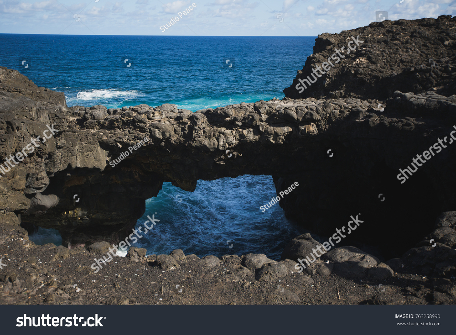 Pont Naturel Mauritius Map Pont Naturel Mauritius Indian Ocean Stock Photo 763258990 | Shutterstock