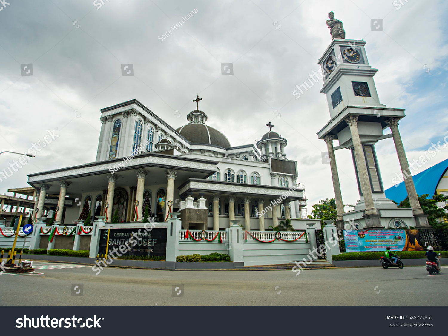 Pontianak West Kalimantan Indonesia St Josephs Stock Photo Edit Now 1588777852