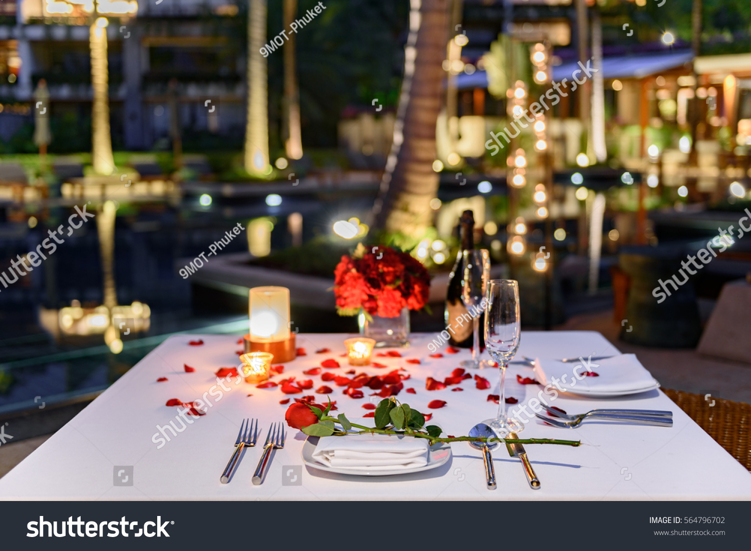 1,168 Romantic dinner pool Images, Stock Photos & Vectors | Shutterstock