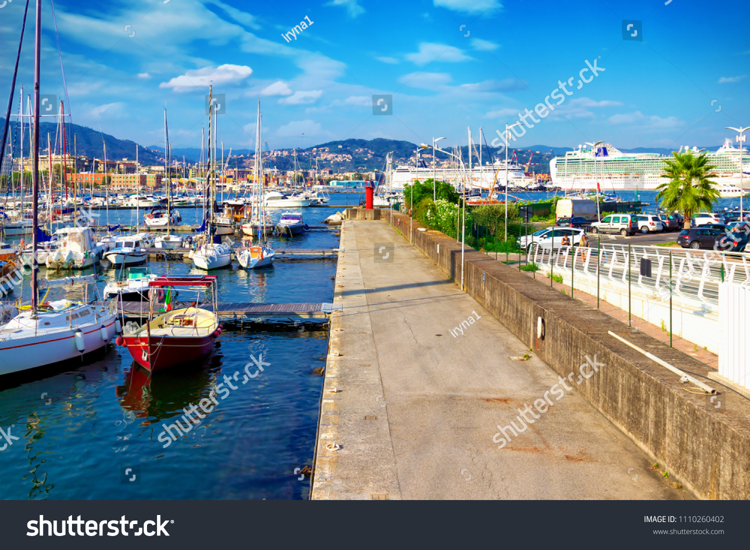 Port La Spezia Liguria Italy Beautiful Stock Photo Edit Now