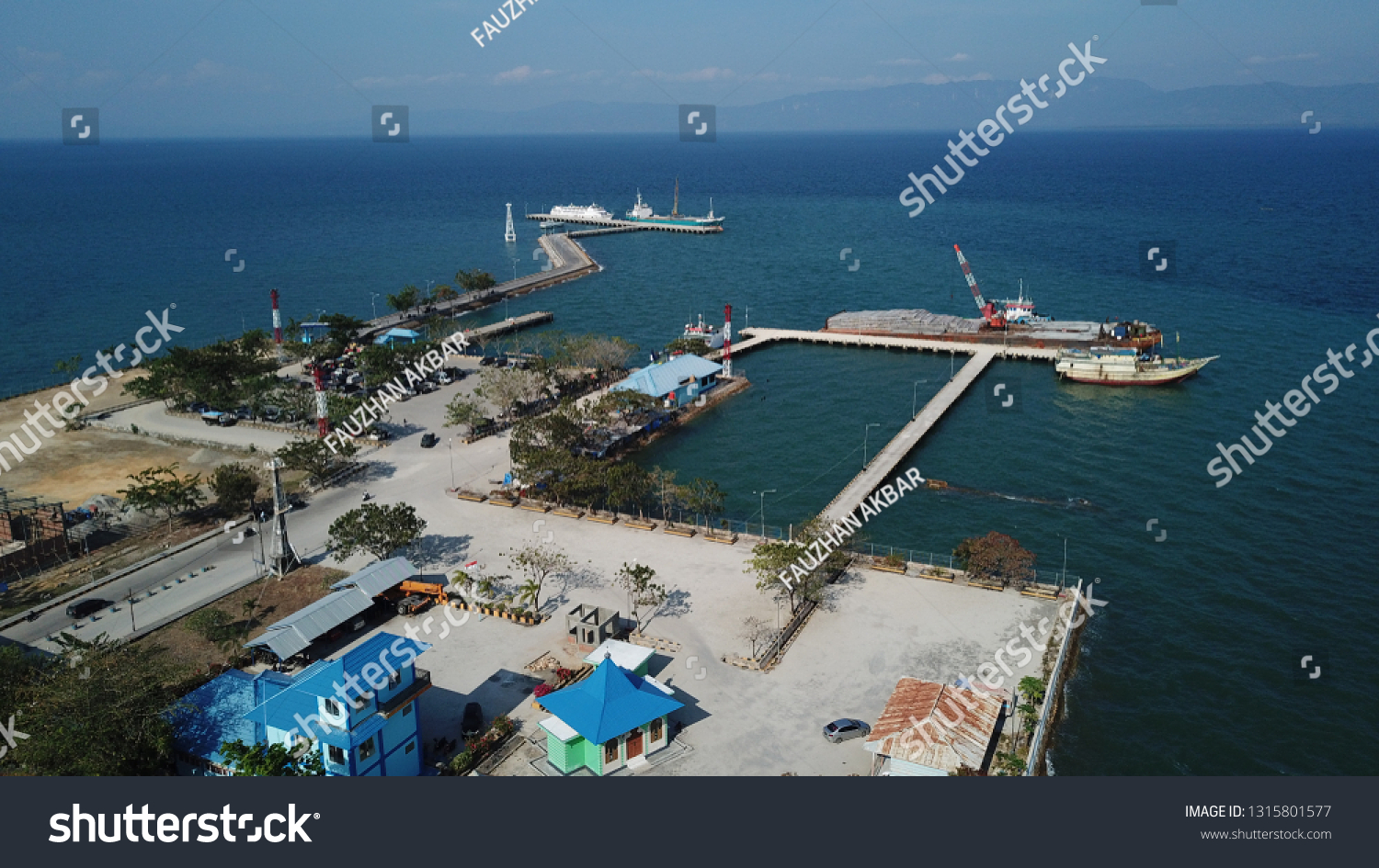 Port Crossing Raha Stock Photo Edit Now