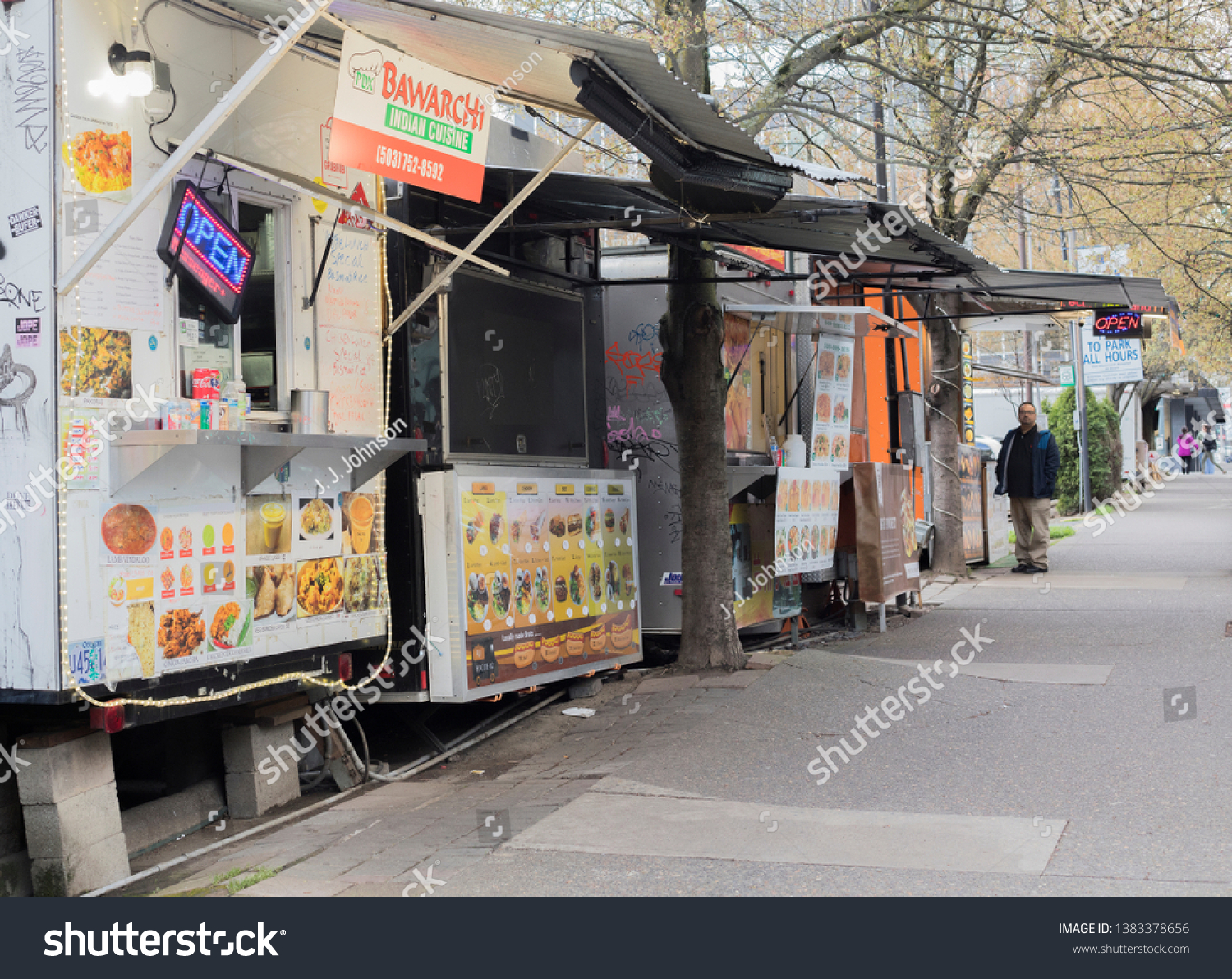 Portland Oregonunited States 04092019 This View Stock Photo