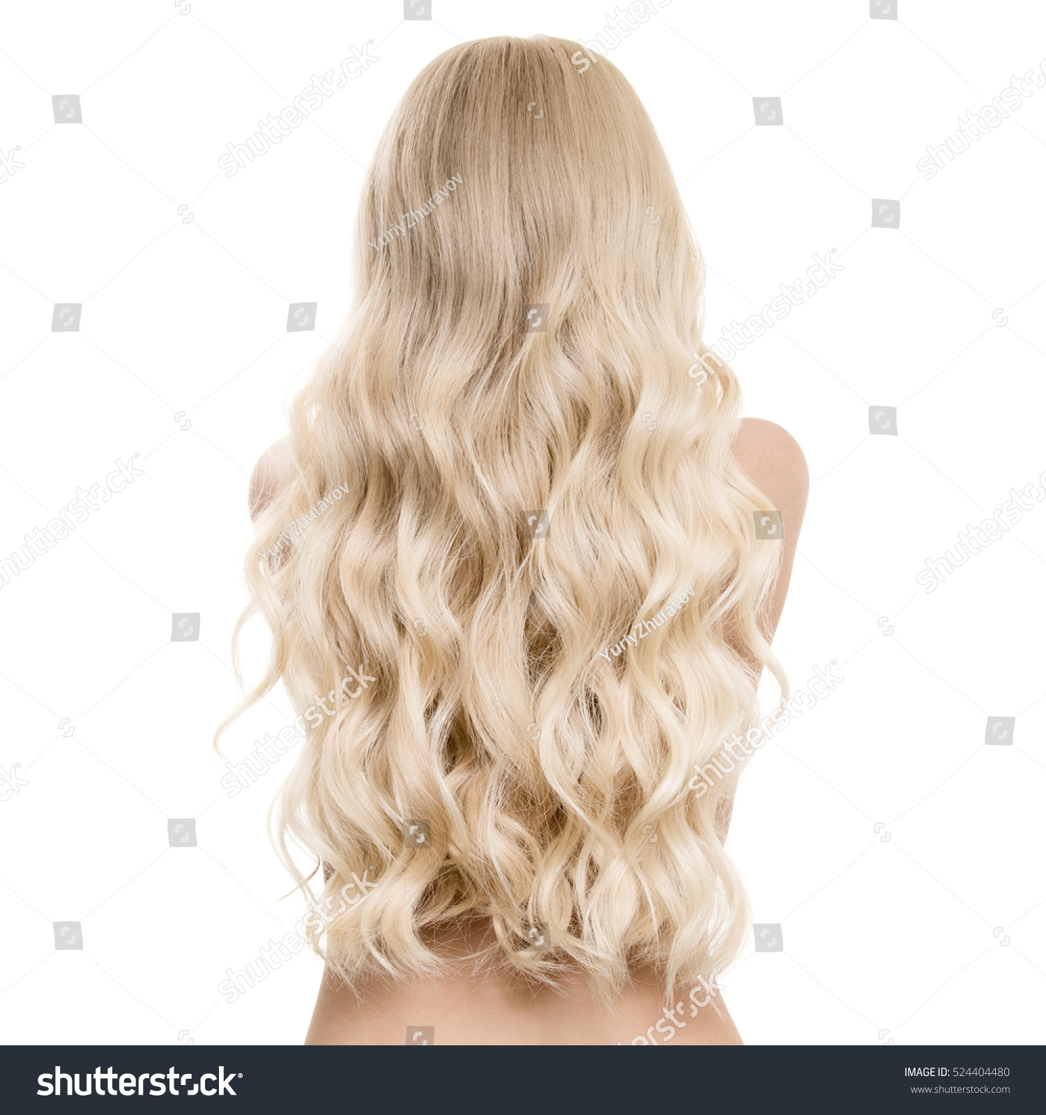 Portrait Beautiful Young Blond Woman Long Stock Photo Edit Now
