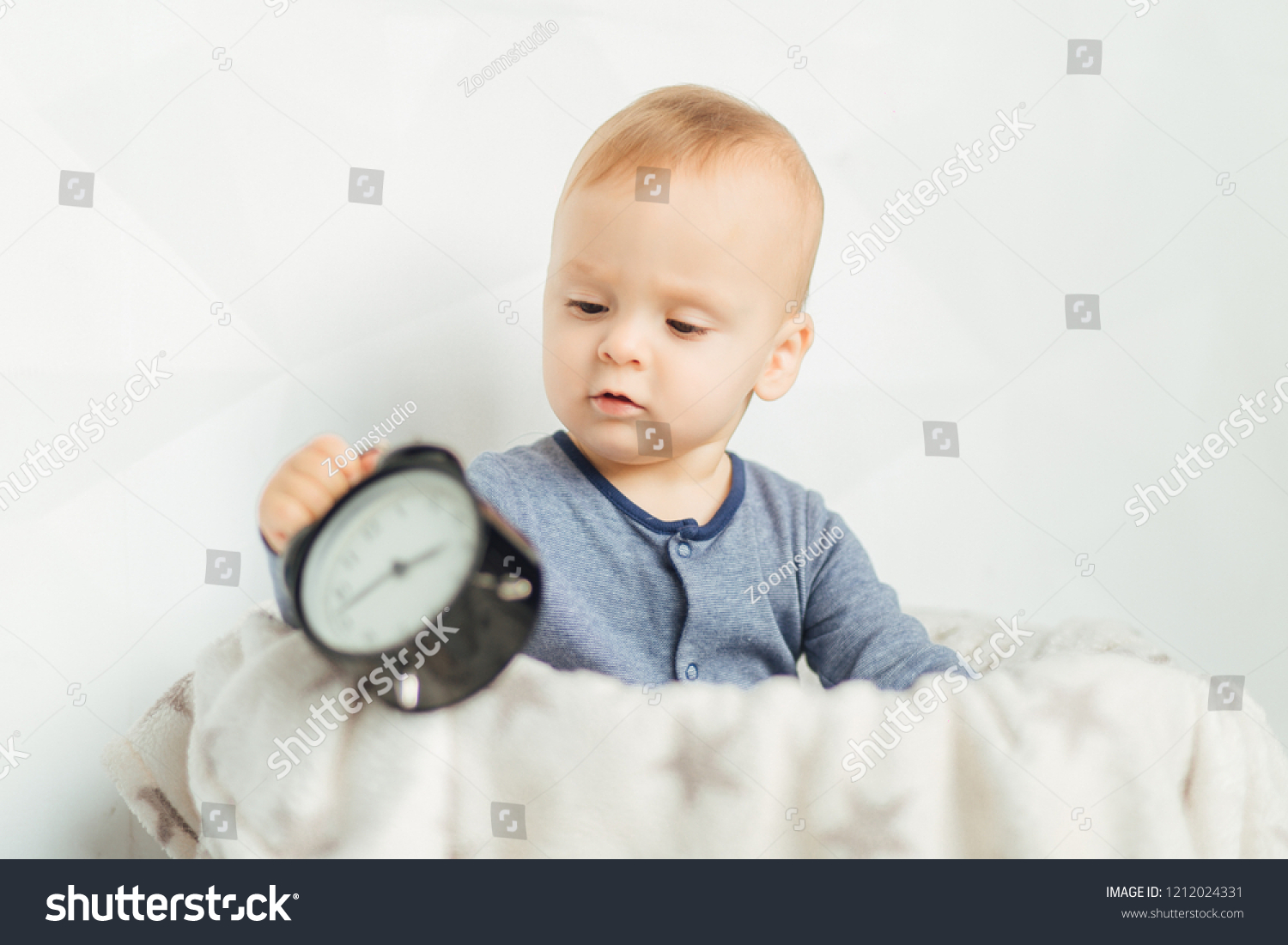 Portrait Crawling Baby Concept Happy Childhood Stock Photo Edit