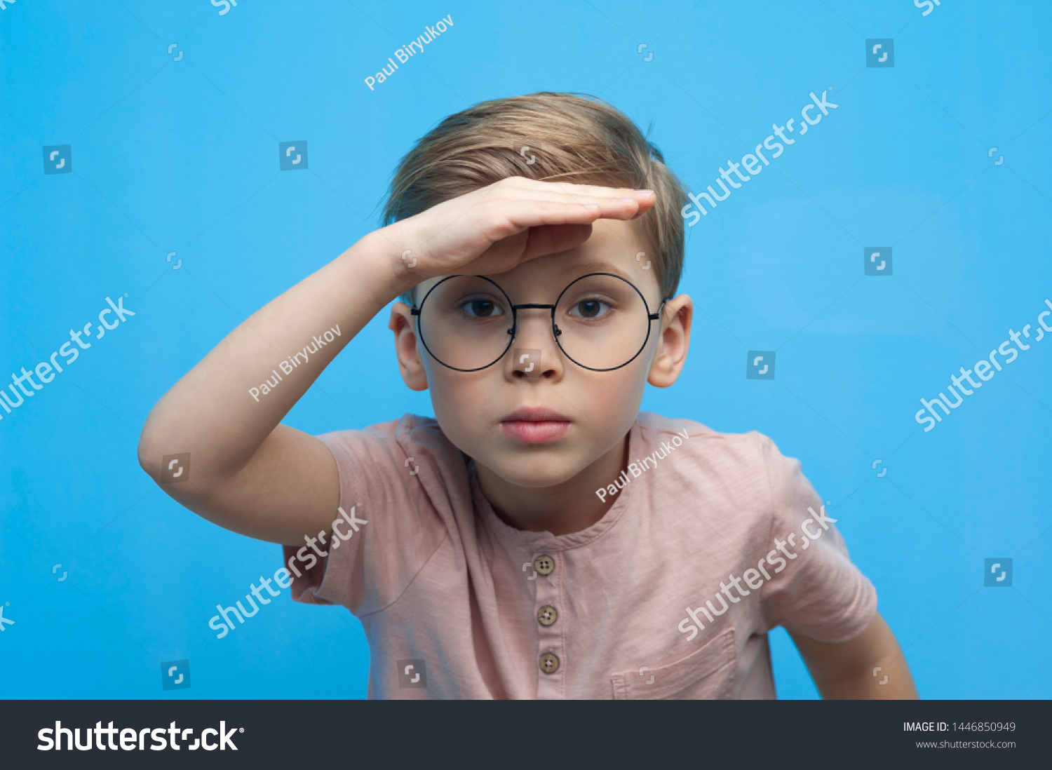 Cute Blonde Boy with Glasses - wide 4