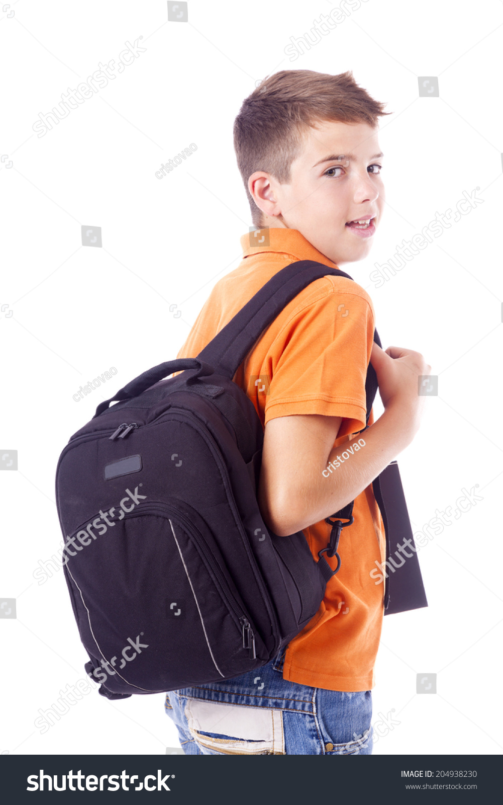 backpack of holding