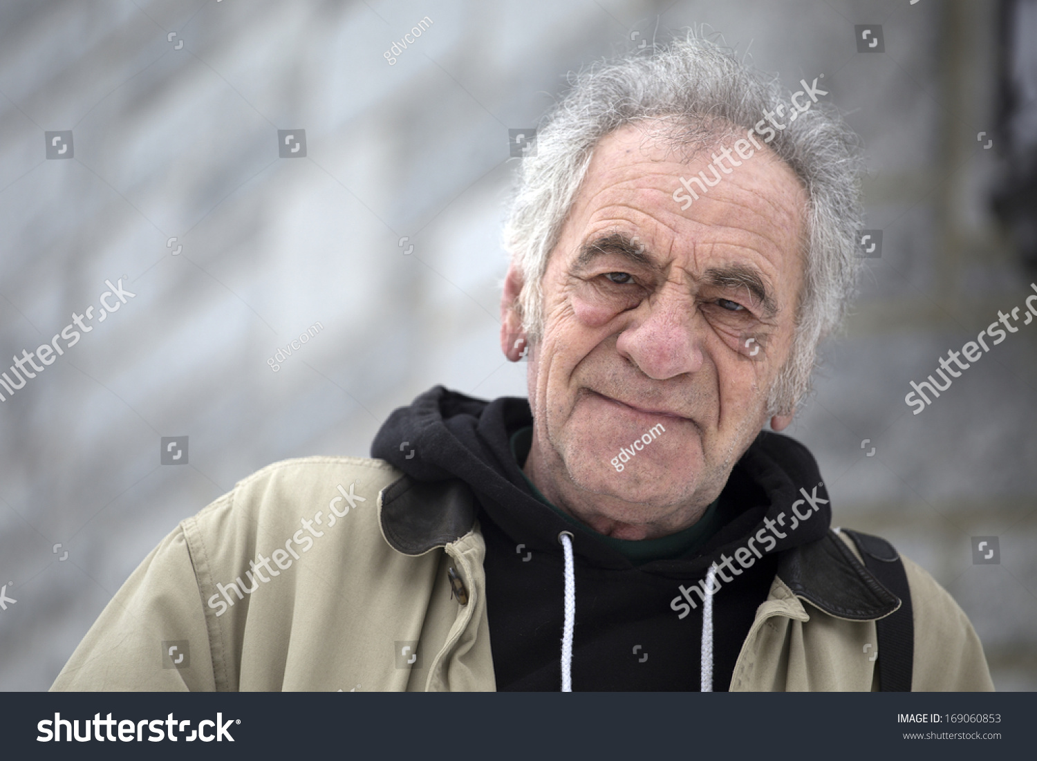 Portrait Old Italian Man Stock Photo 169060853 Shutterstock