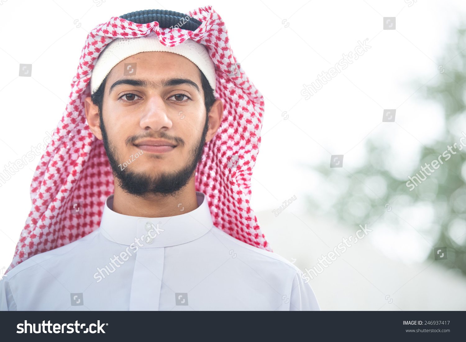 Portrait Of Arabic Young Man Stock Photo 246937417 : Shutterstock