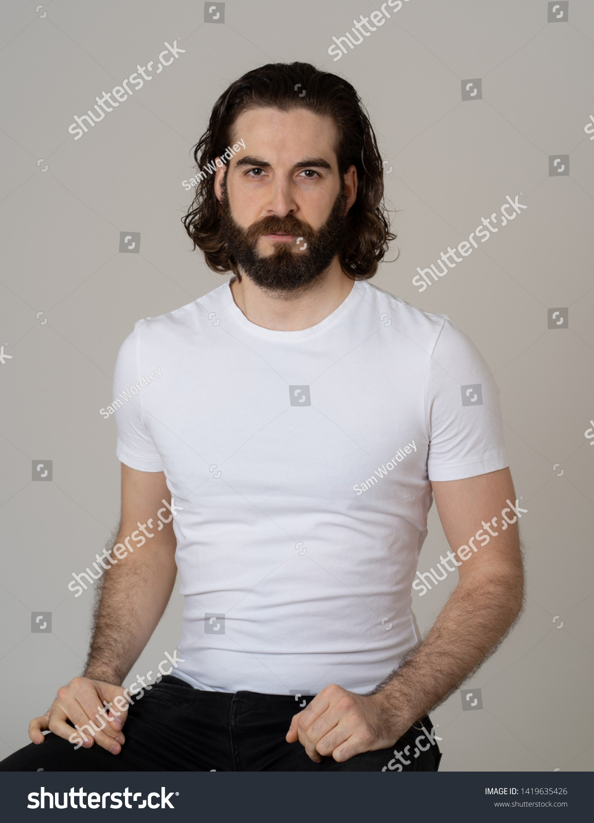 Portrait Attractive Stylish Fashion Man His Stock Photo Edit Now