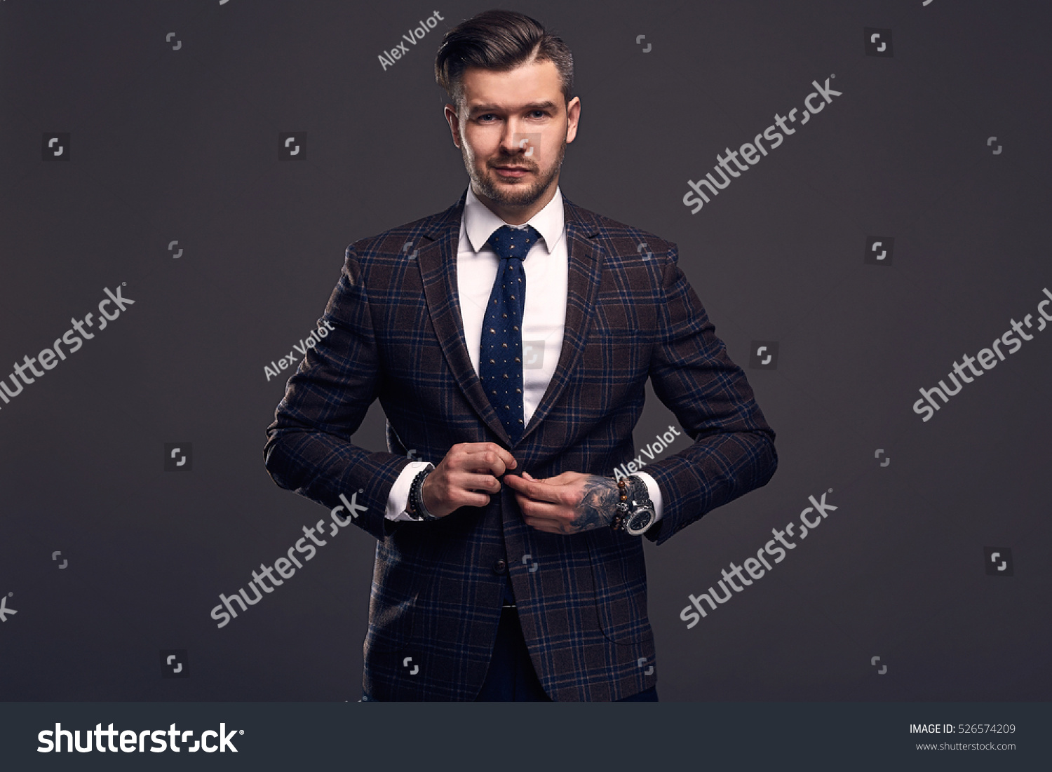 4,709 Man in suit tattoo Images, Stock Photos & Vectors | Shutterstock