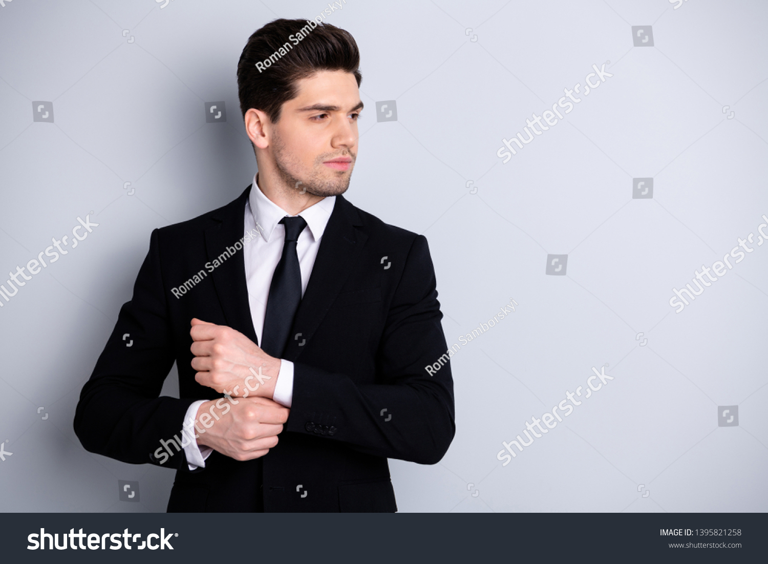 Portrait Handsome Attractive Lawyer Feel Relaxed Stock Photo (Edit Now ...