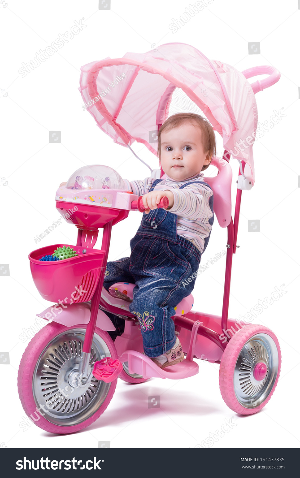 little girl tricycle