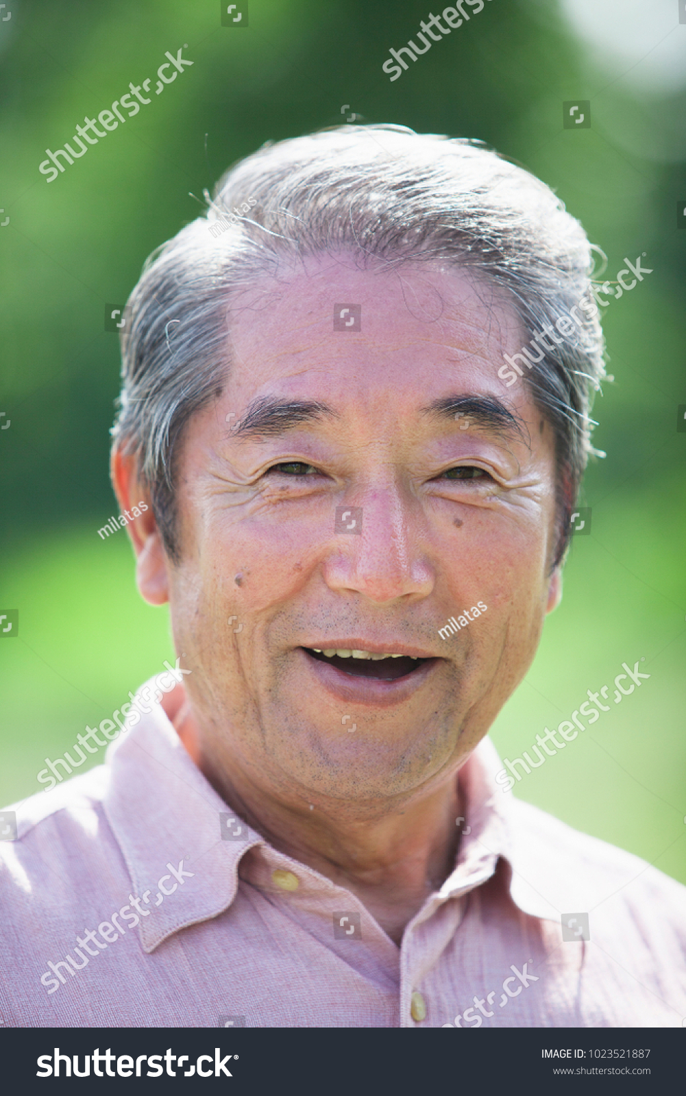 Portrait Men Old Japanese Stock Photo Edit Now