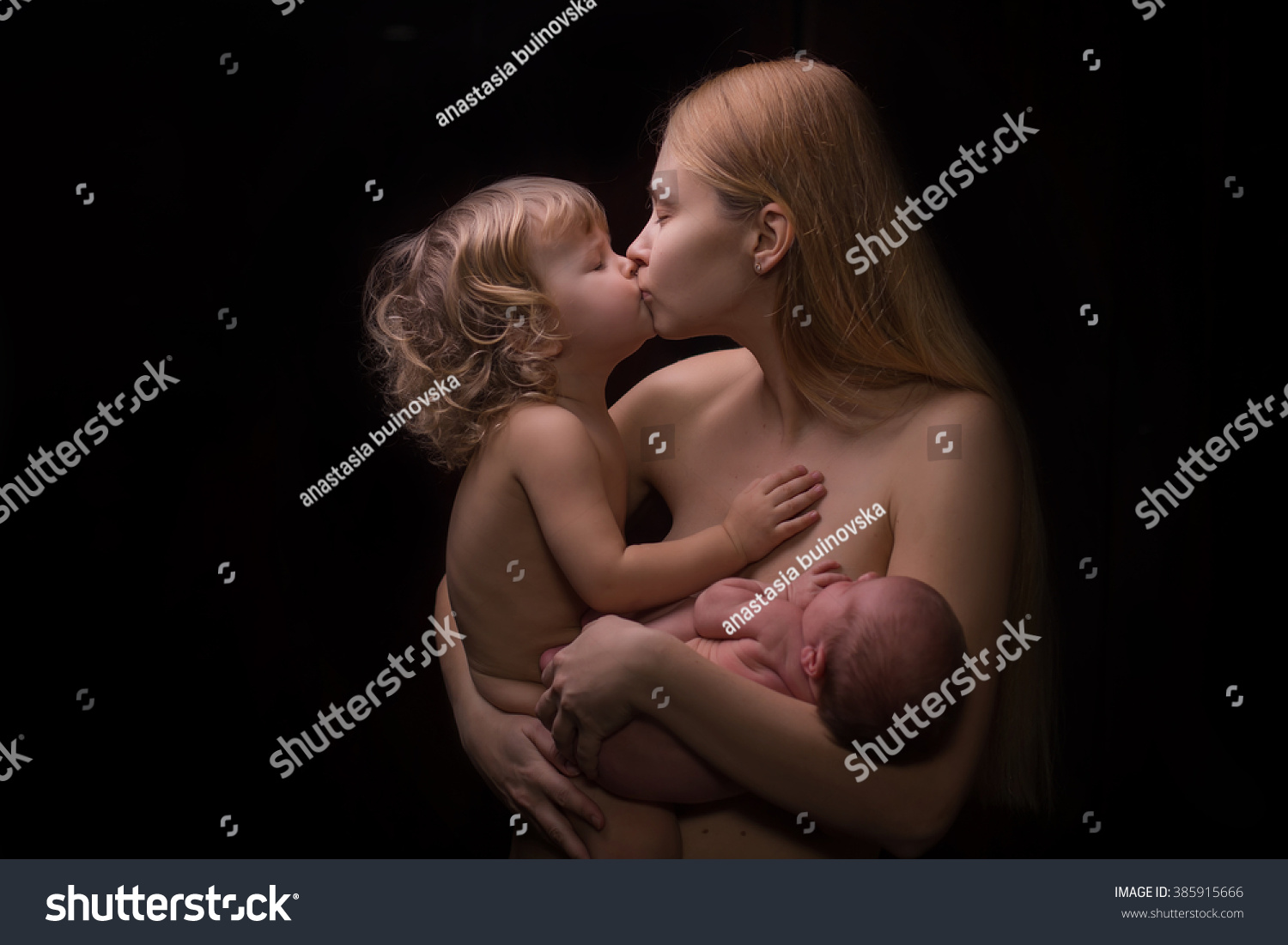 Nude With Baby 25