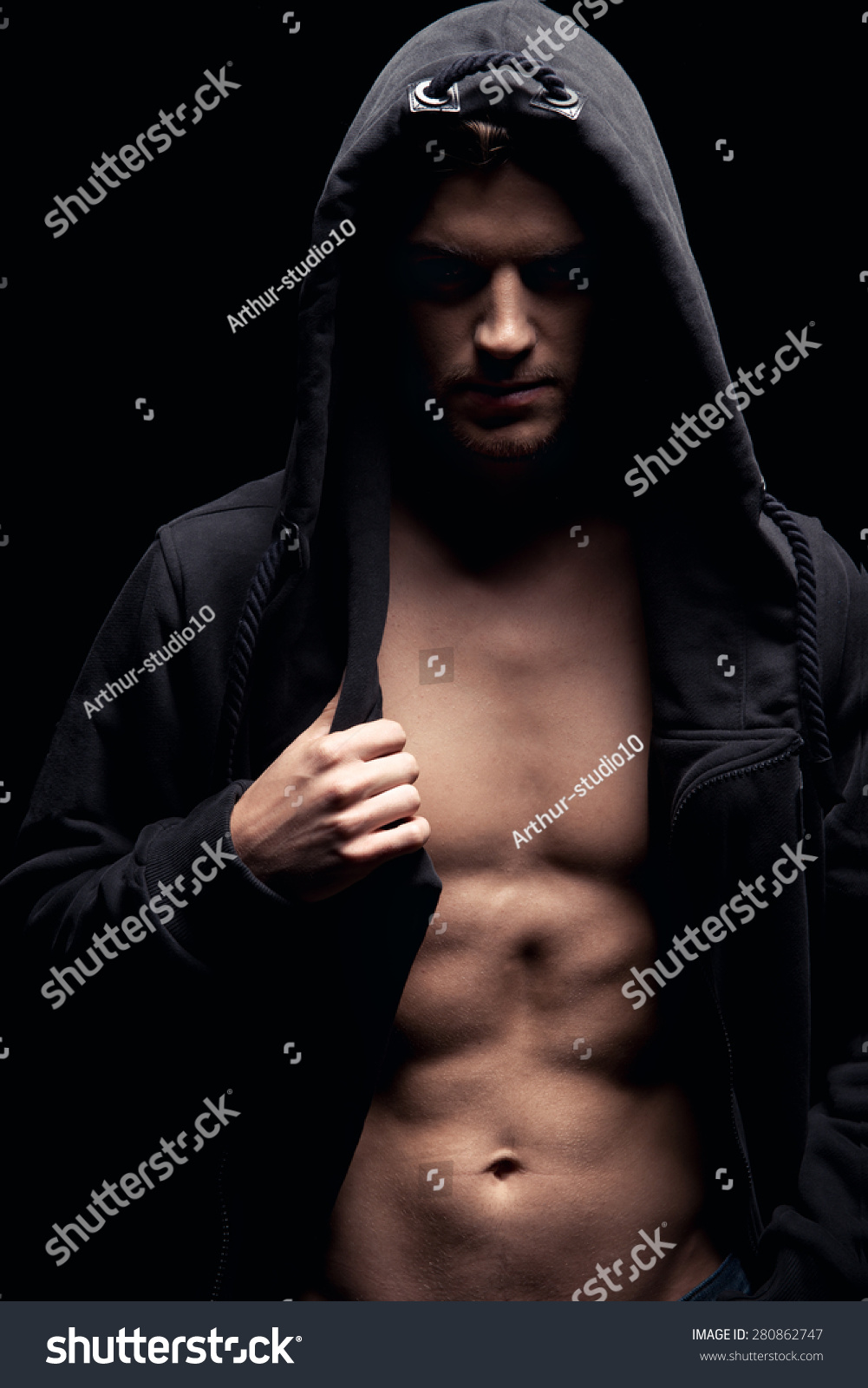 Man In Coat Naked Images Stock Photos Vectors Shutterstock