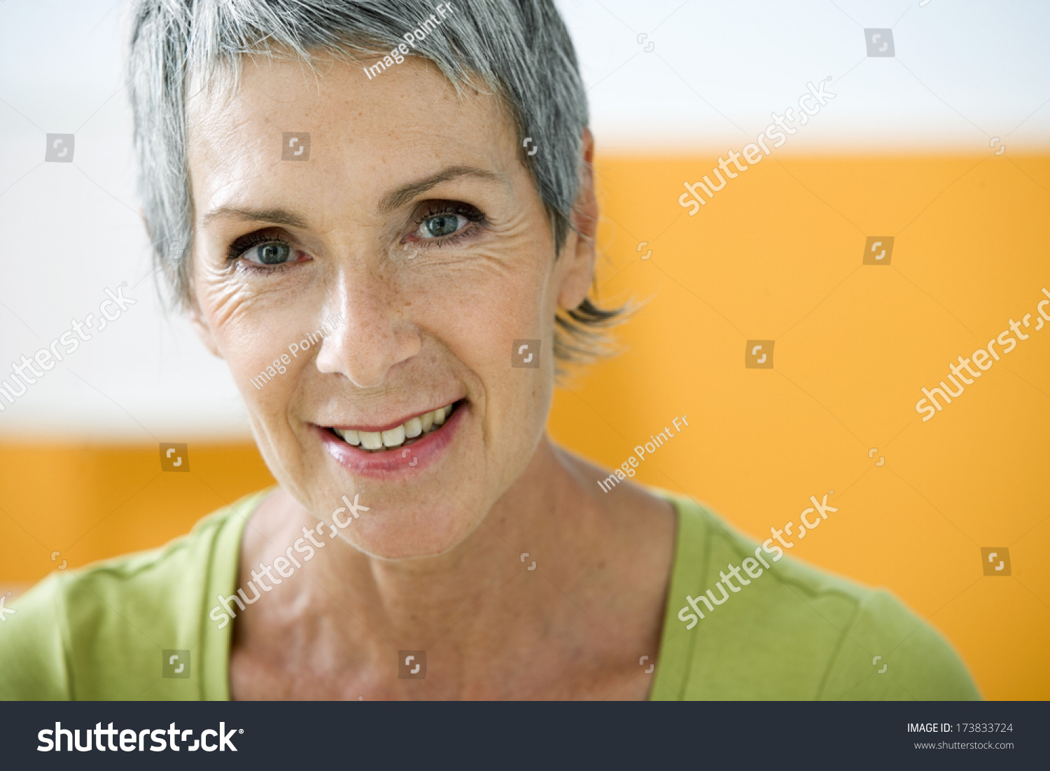 Portrait Woman In 50s Stock Photo 173833724 : Shutterstock