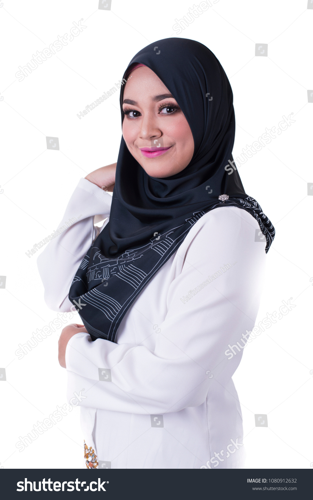 Portraiture Young Female Model Wearing Hijab Stock Photo Edit Now