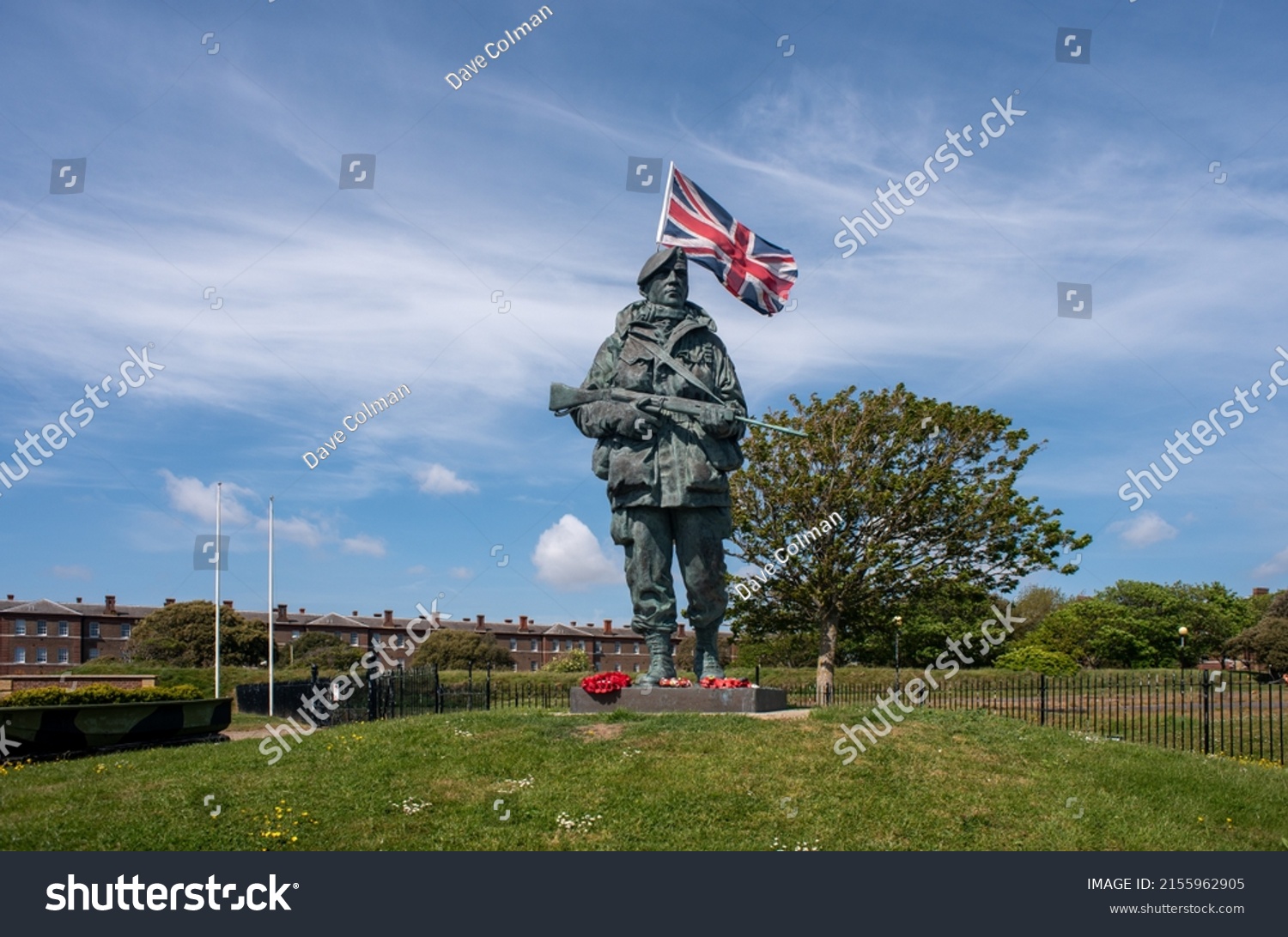 Portsmouthengland May 13th 2022 Yomper Statue Stock Photo 2155962905 ...