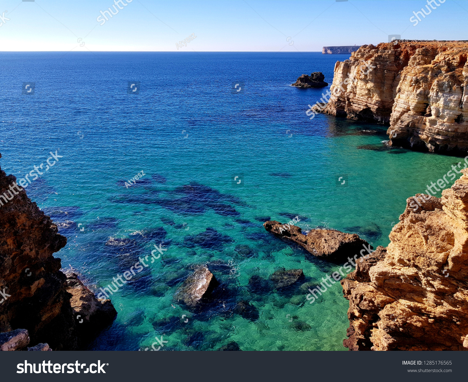 Portugalia Algarve Europe Stock Photo Edit Now 1285176565