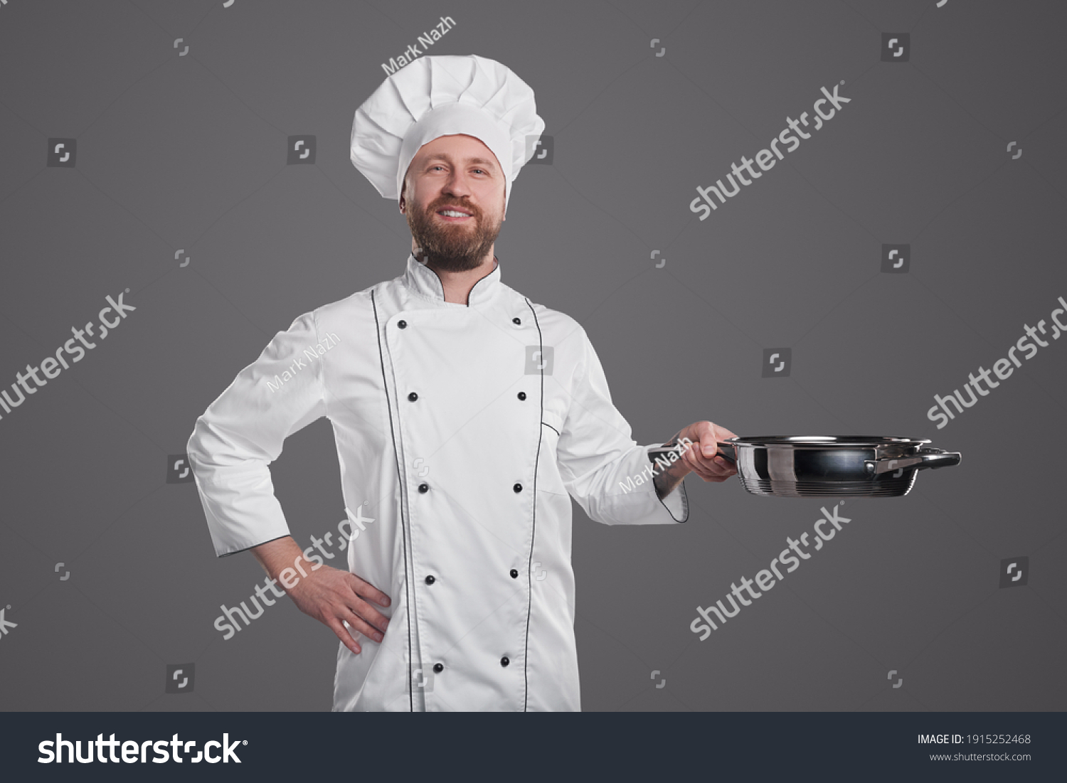 14,879 Chef holding pan Images, Stock Photos & Vectors Shutterstock