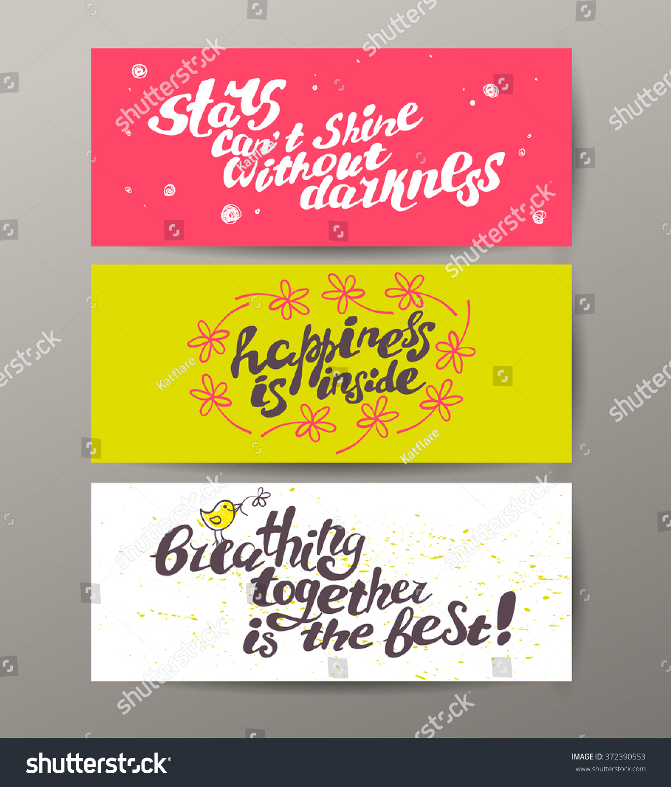 postcard design template lettering st valentines stock illustration congratulations flyer