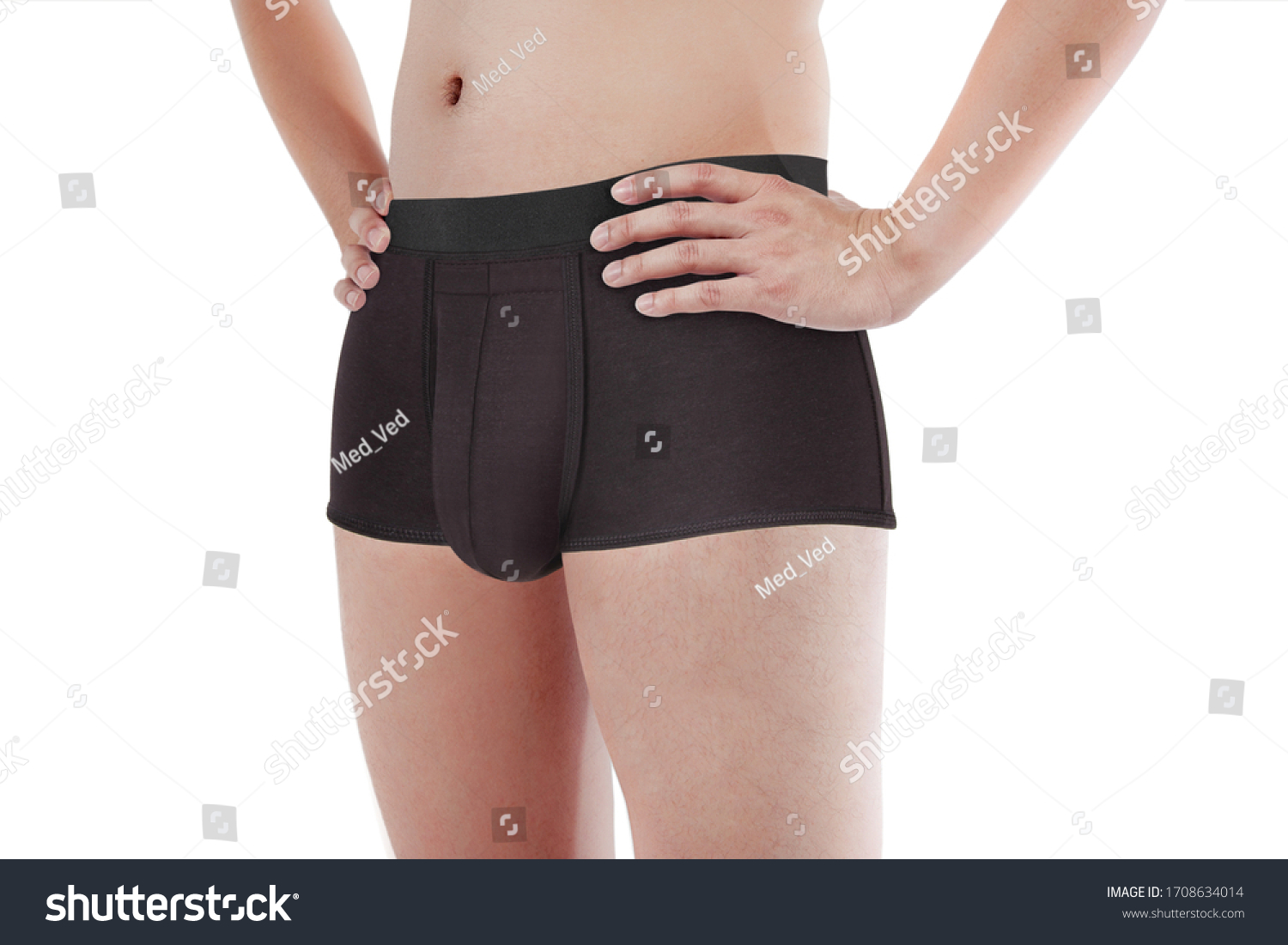 Postnatal Bandage Medical Compression Underwear Orthopedic Stock Photo