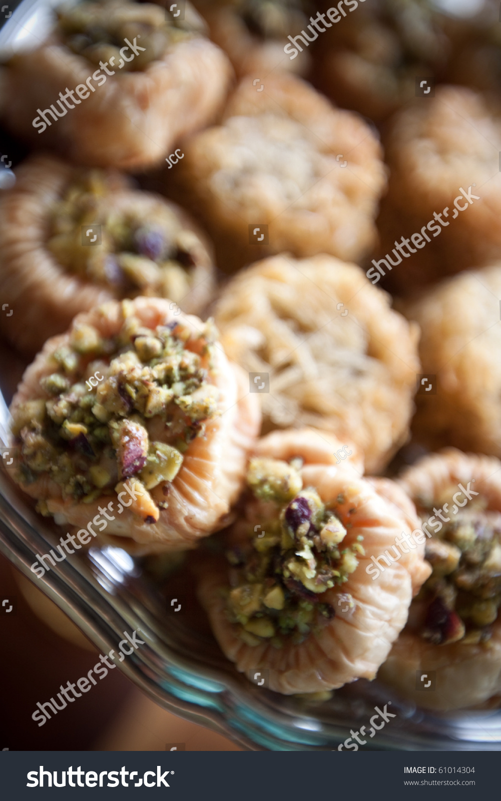 Postre Arabe Egipcio Baklava Hojaldre Dulce Stock Photo Edit Now