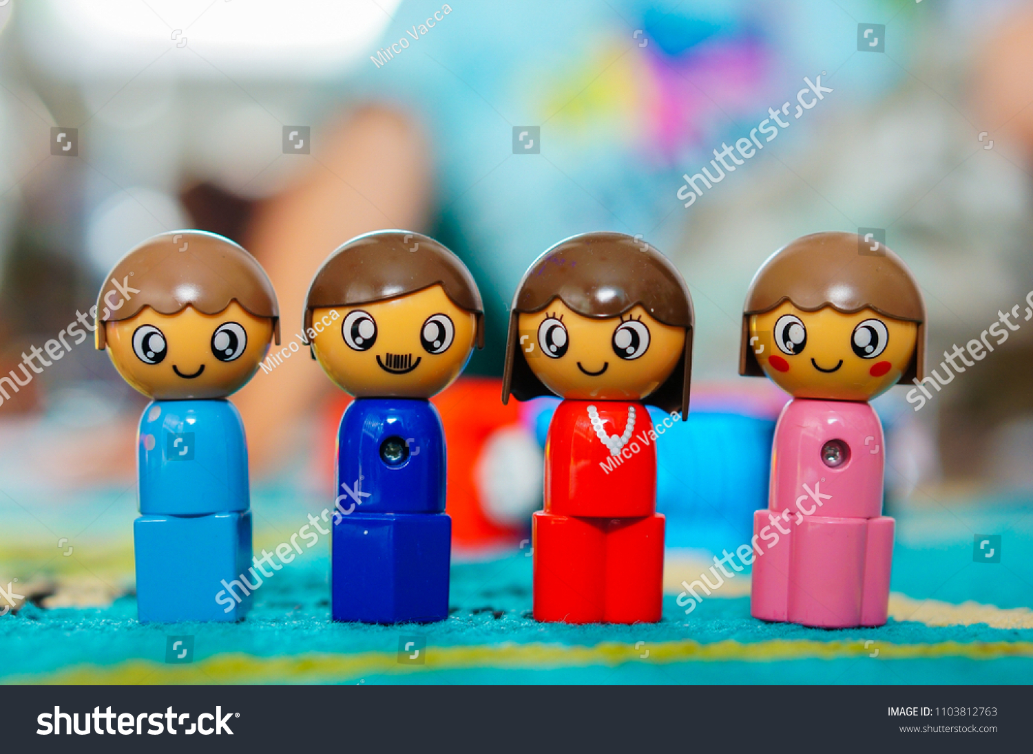 plastic family figures