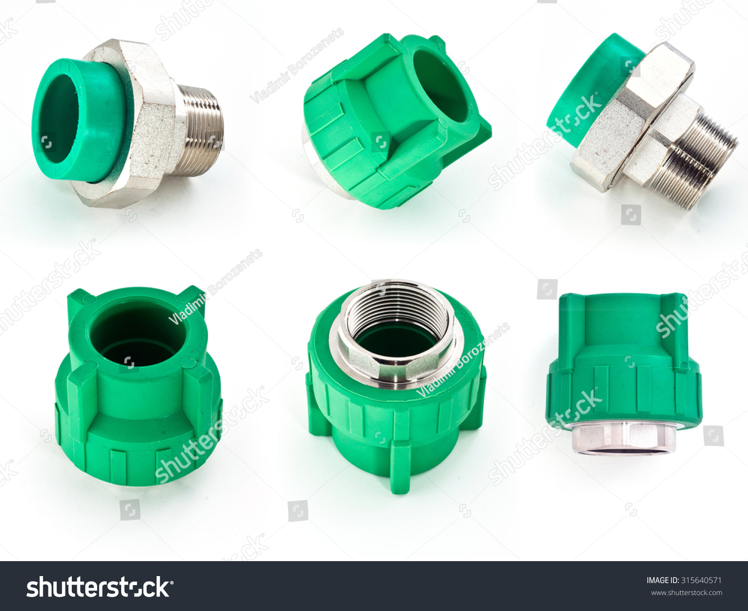 Ppr Male Adapter Set Collection Stock Photo (Edit Now) 315640571