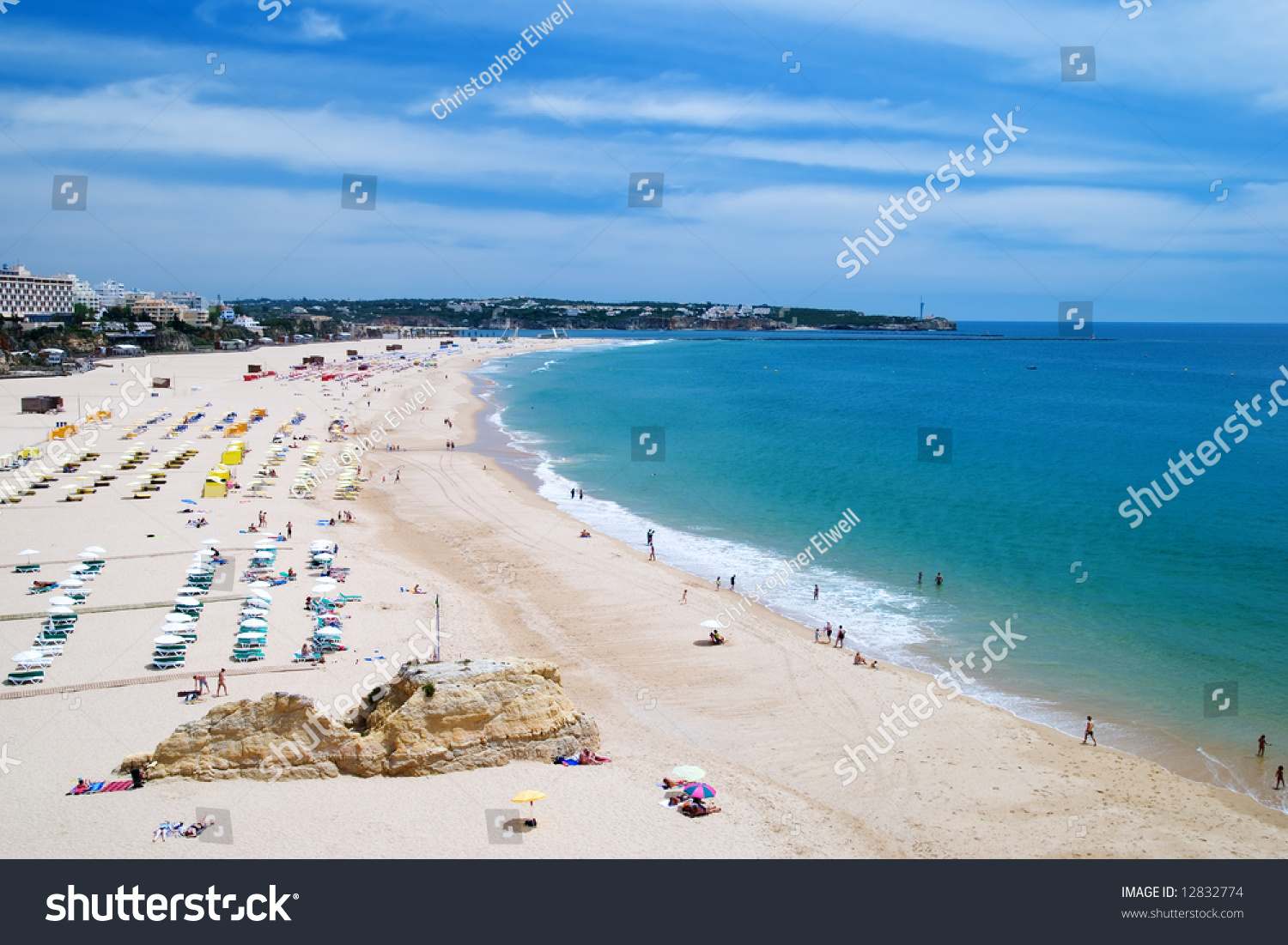 Praia Da Rocha Beach, Algarve, Portugal Stock Photo 12832774 : Shutterstock