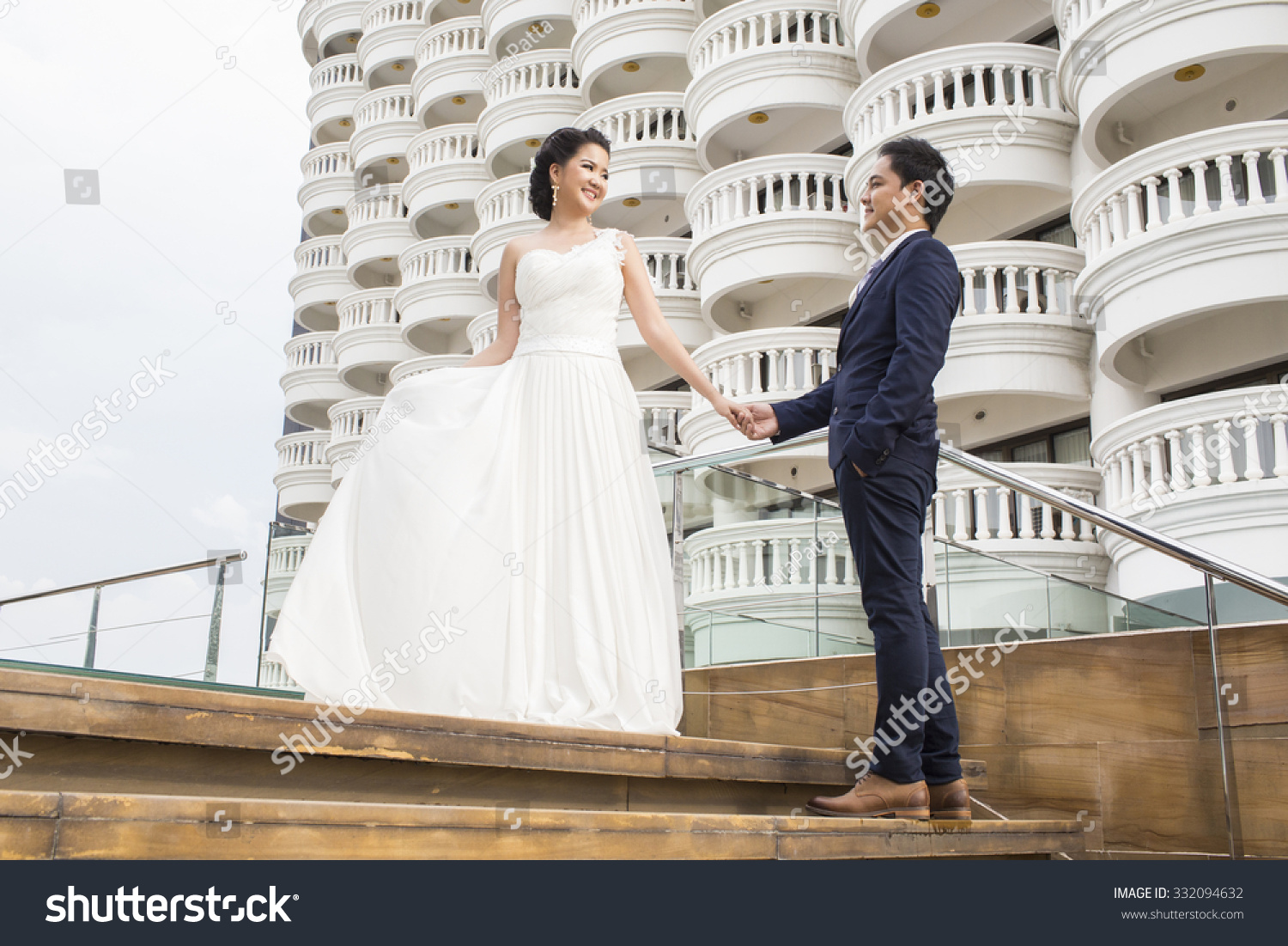 Pre Wedding Photo Asian Couple On Stock Photo Edit Now 332094632