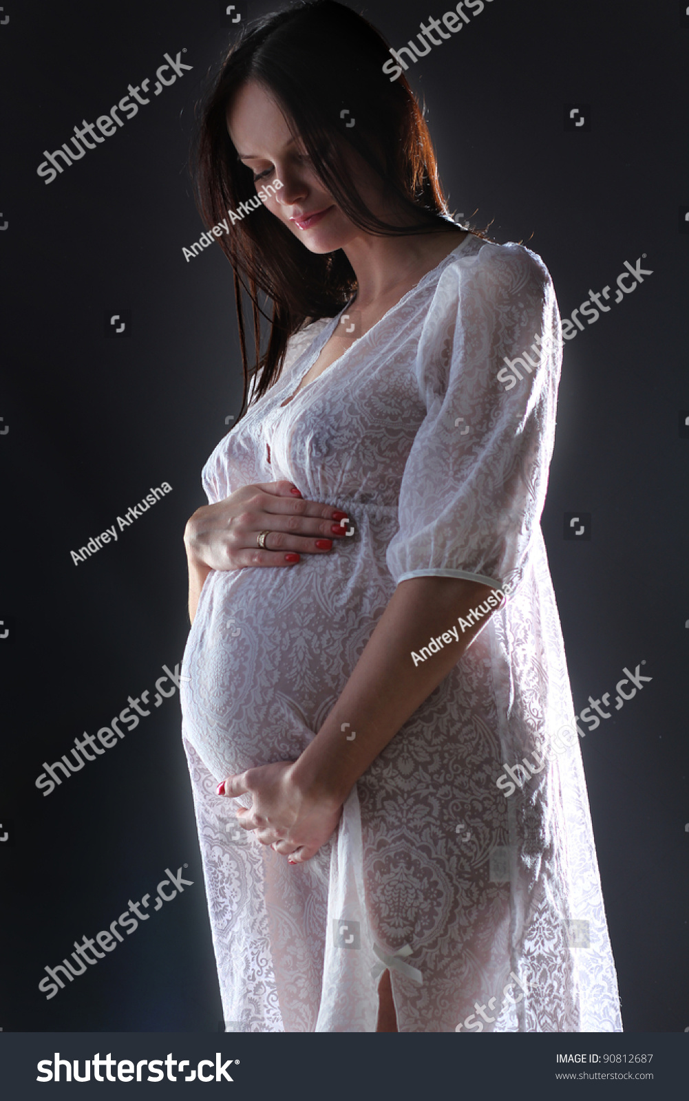 Pregnant Breast Pic 116