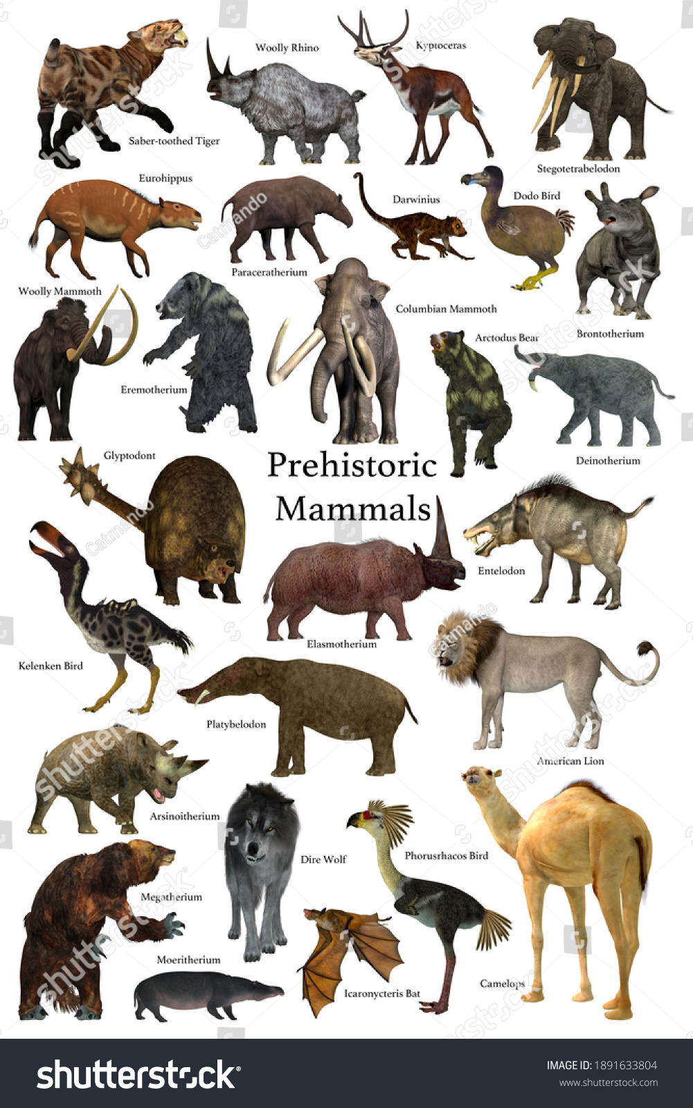 What Prehistoric Animals Lived In North America