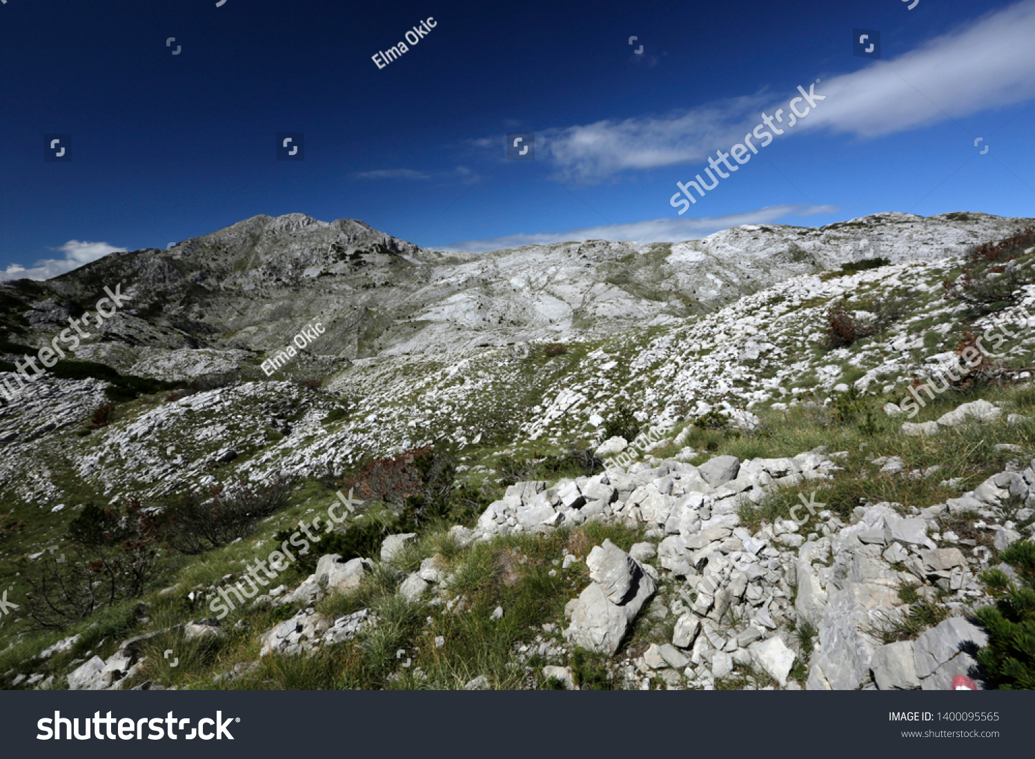 Prenj Mountain Carst Landscape Bosnia Herzegovina Stock Photo Edit Now 1400095565