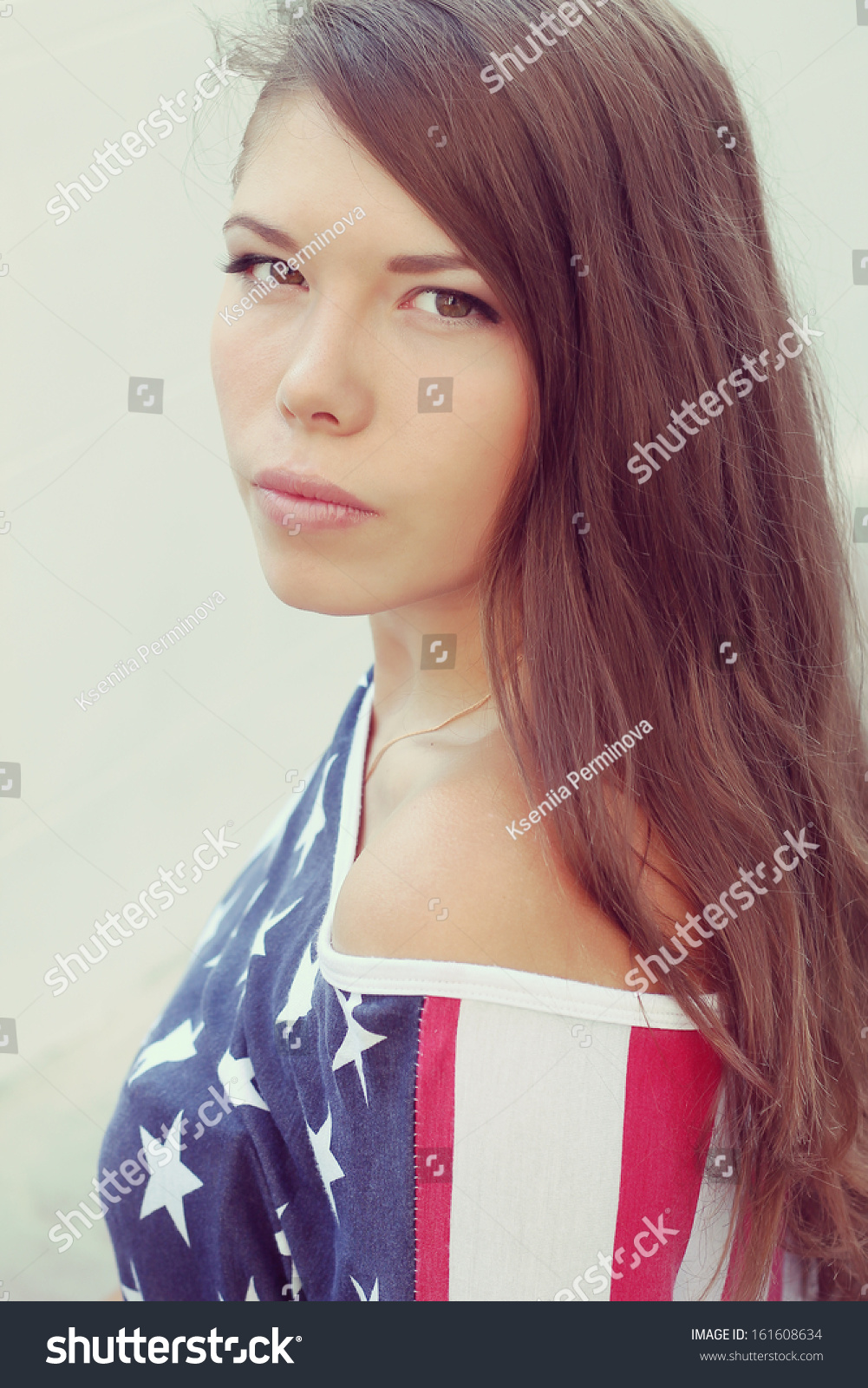 pretty american girl