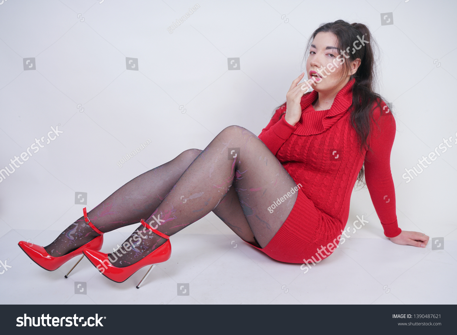 Asian High Heels Stockings