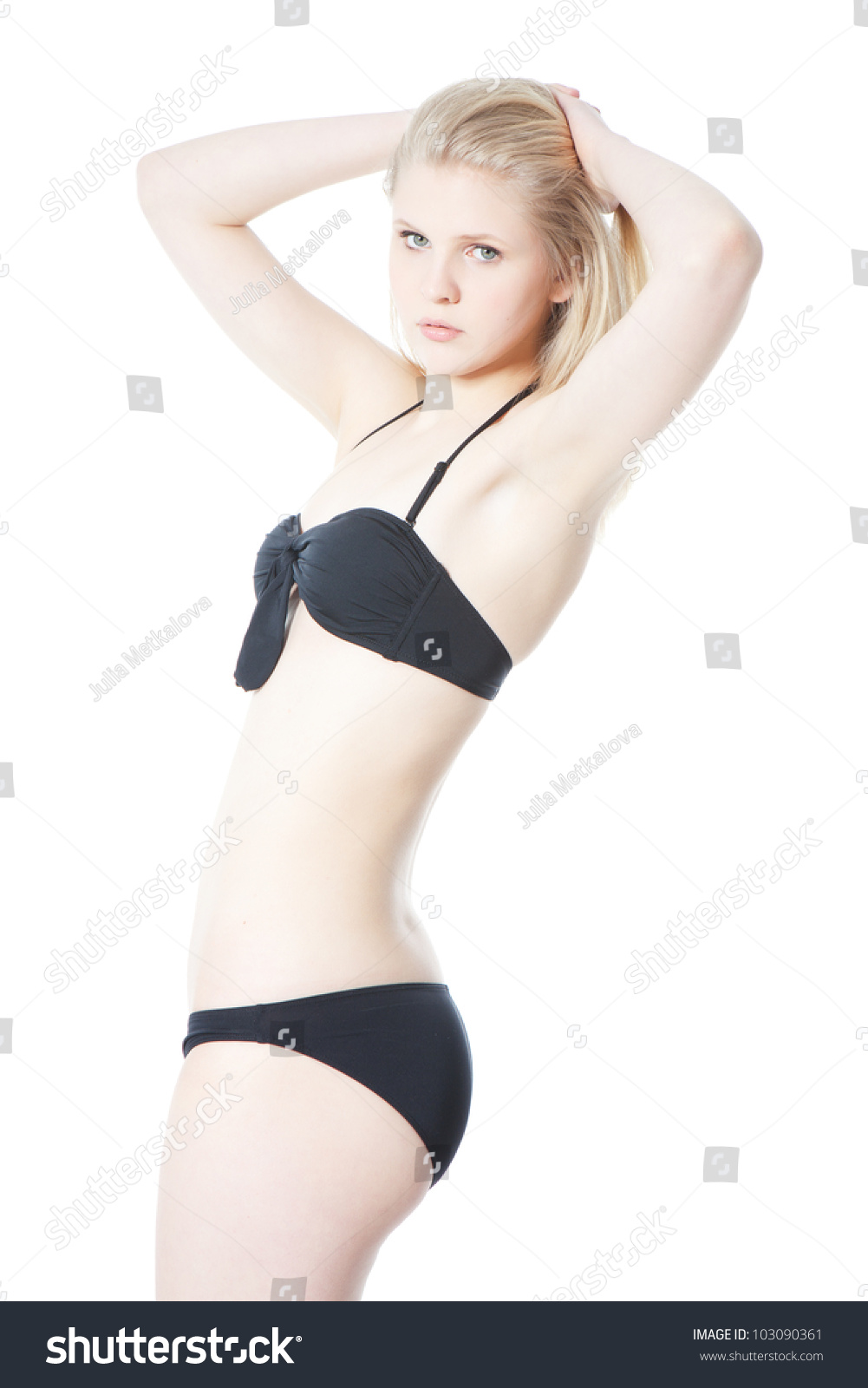 young teen girl bikini