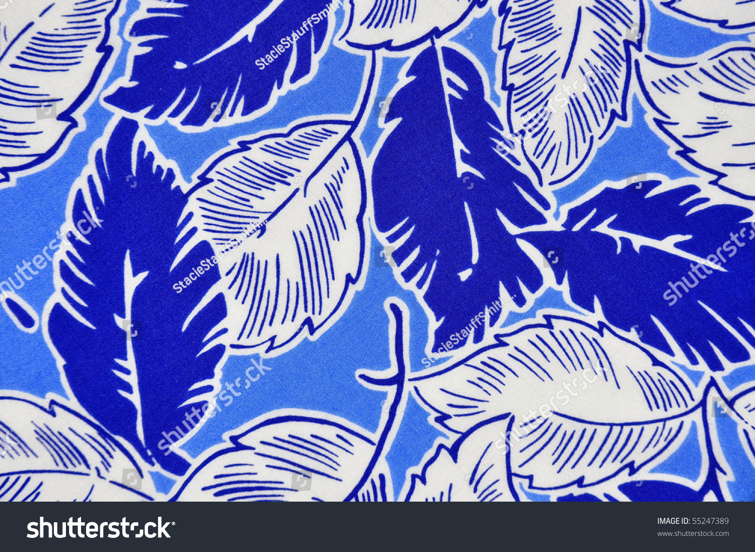 Pretty Blue Tropical Background Design Stock Photo 55247389 - Shutterstock