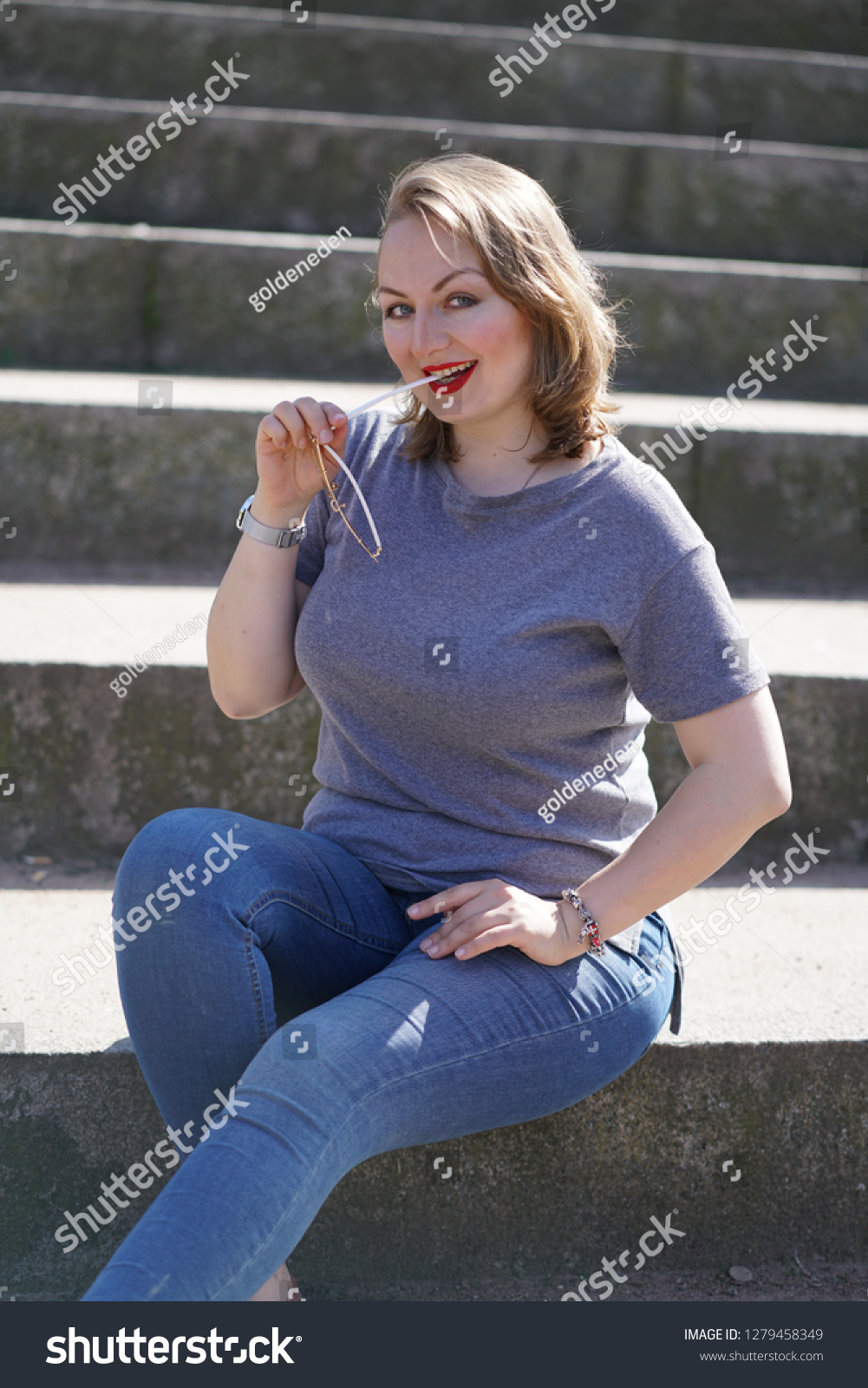 Chubby Girl Smoking