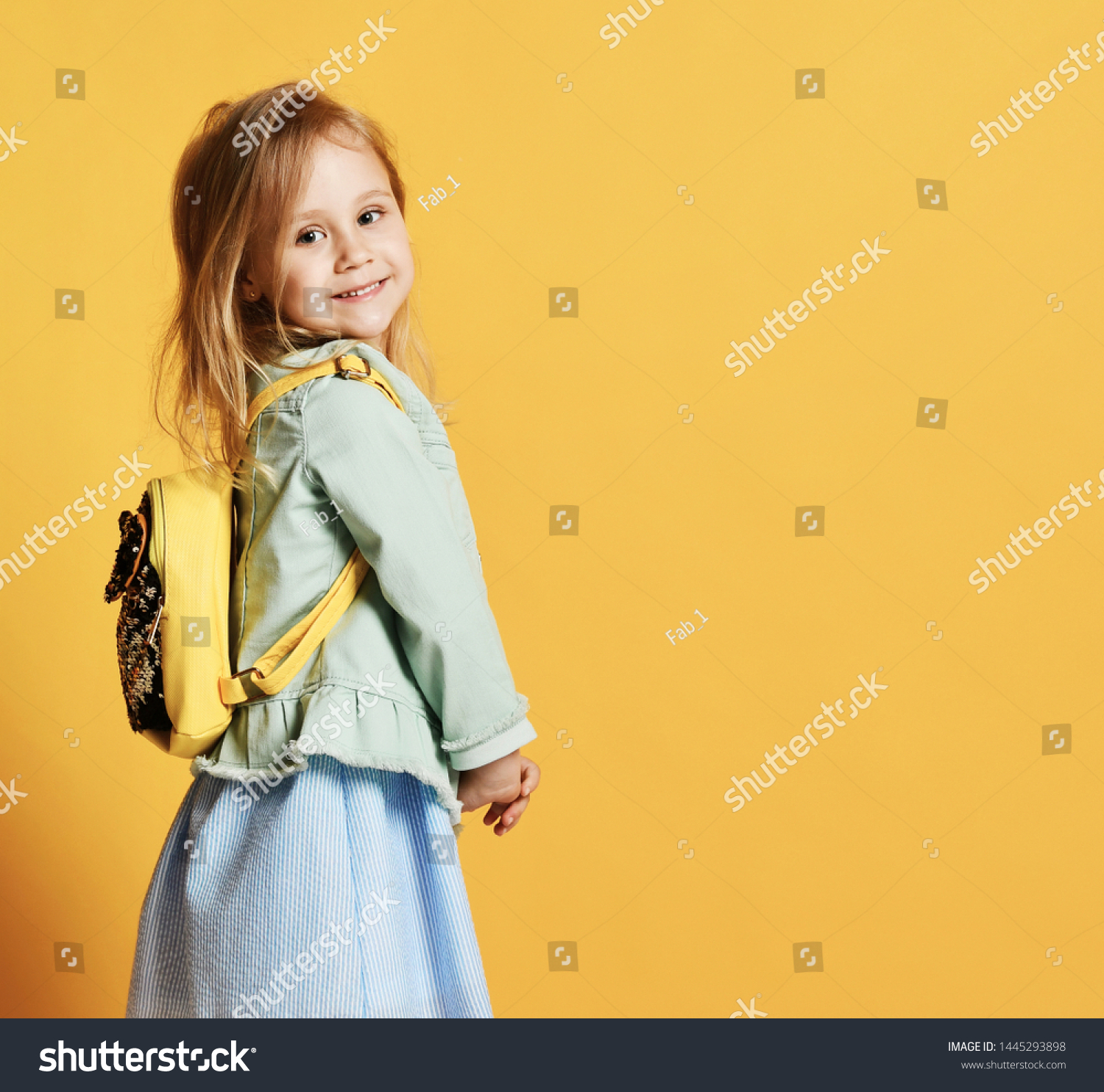 little yellow backpack