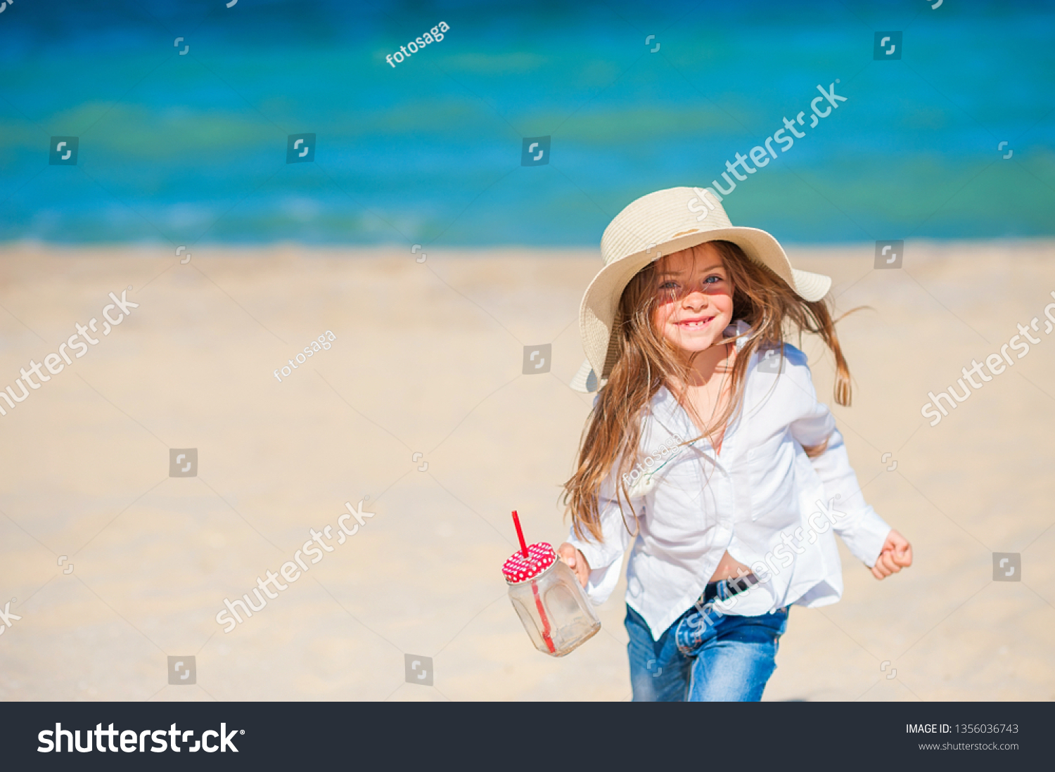 little girl beach hats