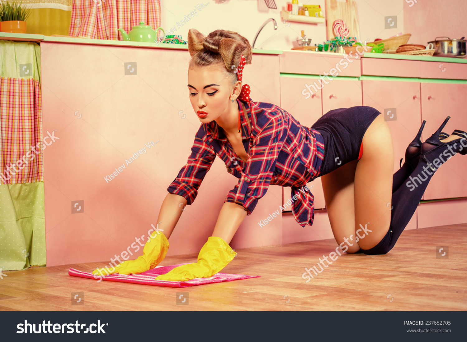 http://image.shutterstock.com/z/stock-photo-pretty-sexy-pin-up-girl-cleans-her-glamorous-pink-kitchen-retro-style-fashion-237652705.jpg