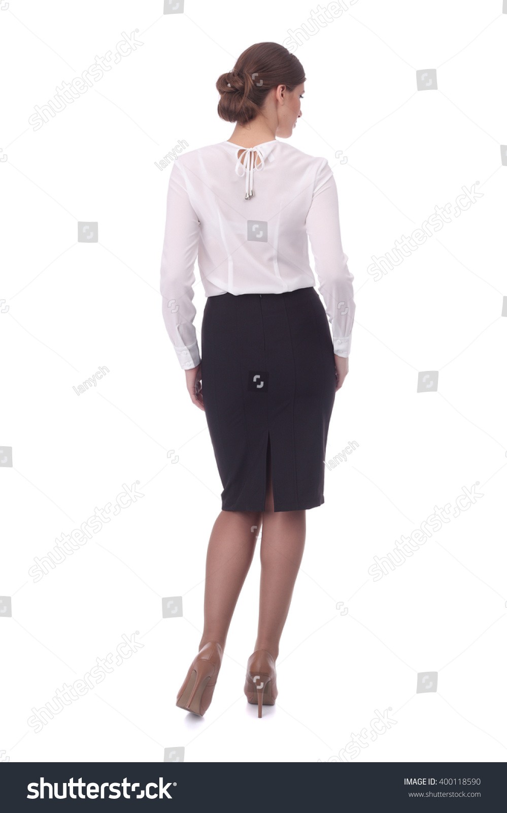 black formal shirt for girls