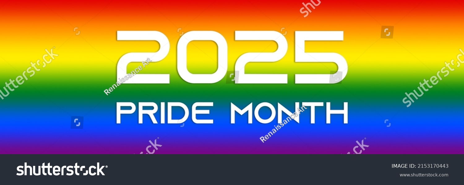 Pride Month 2025 2025 Pride Month Stock Illustration 2153170443