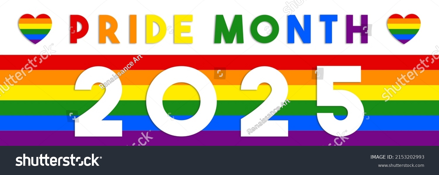 Pride Month 2025 2025 Pride Month Stock Illustration 2153202993
