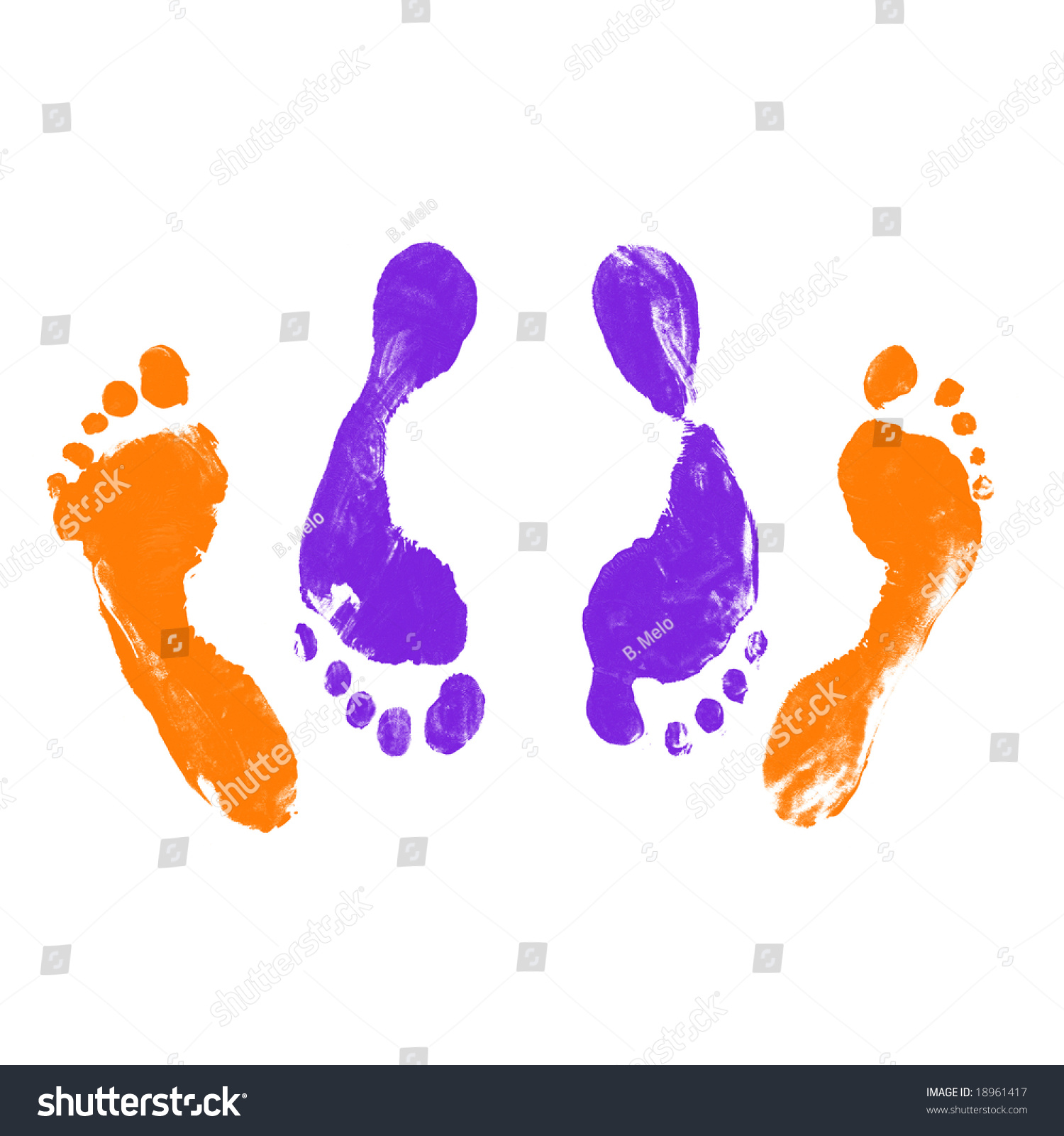Prints Human Feet Having Sexual Intercourse 스톡 일러스트 18961417 Shutterstock