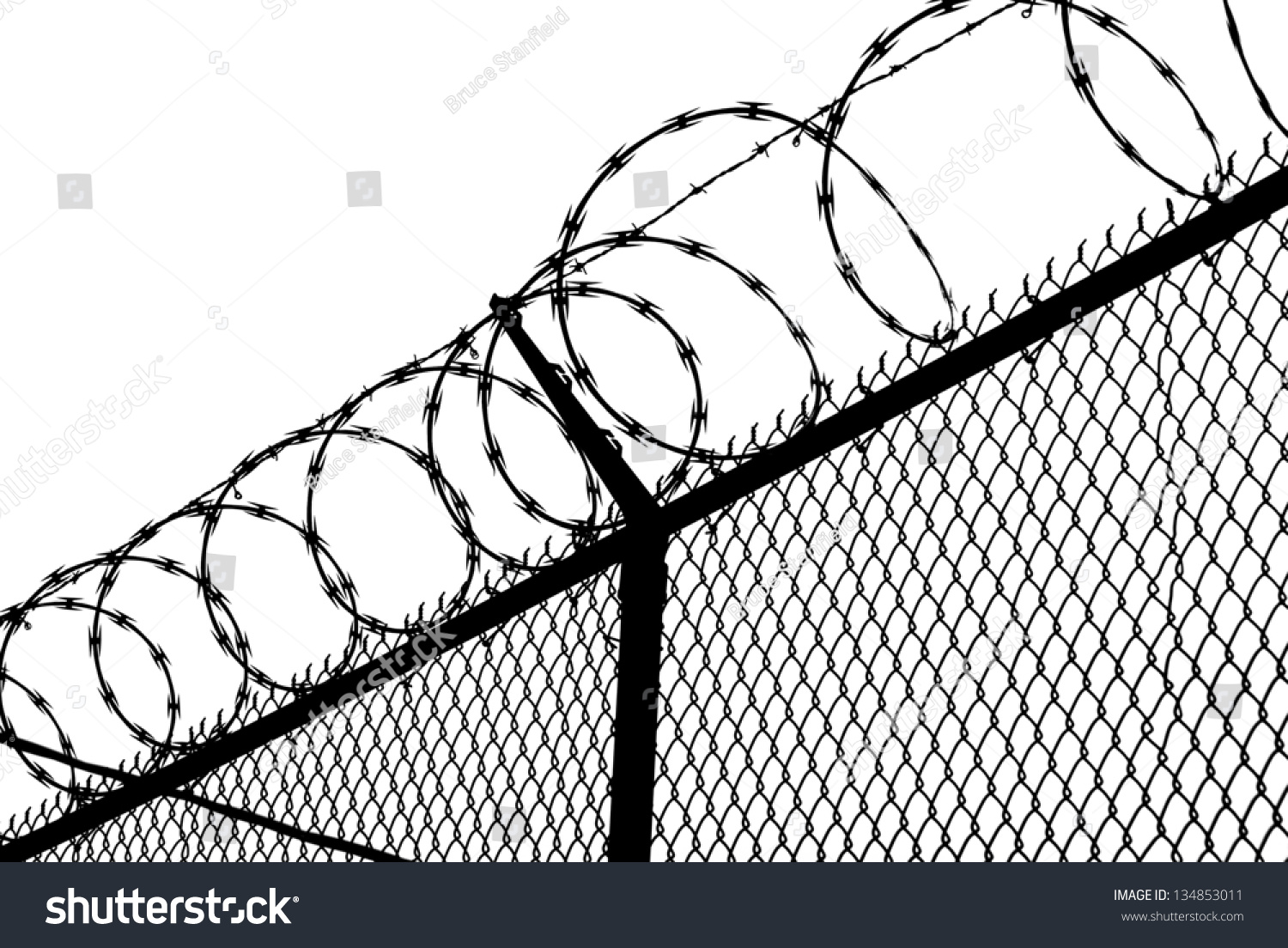 prison wire fence