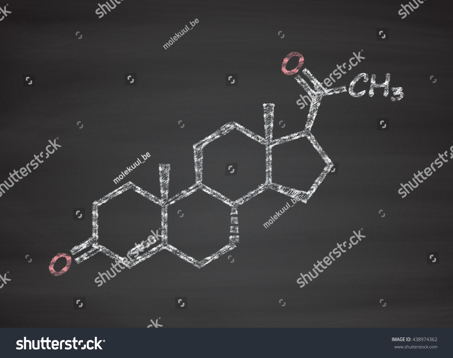 Progesterone Female Sex Hormone Molecule Plays Stock Illustration 438974362 Shutterstock 6509