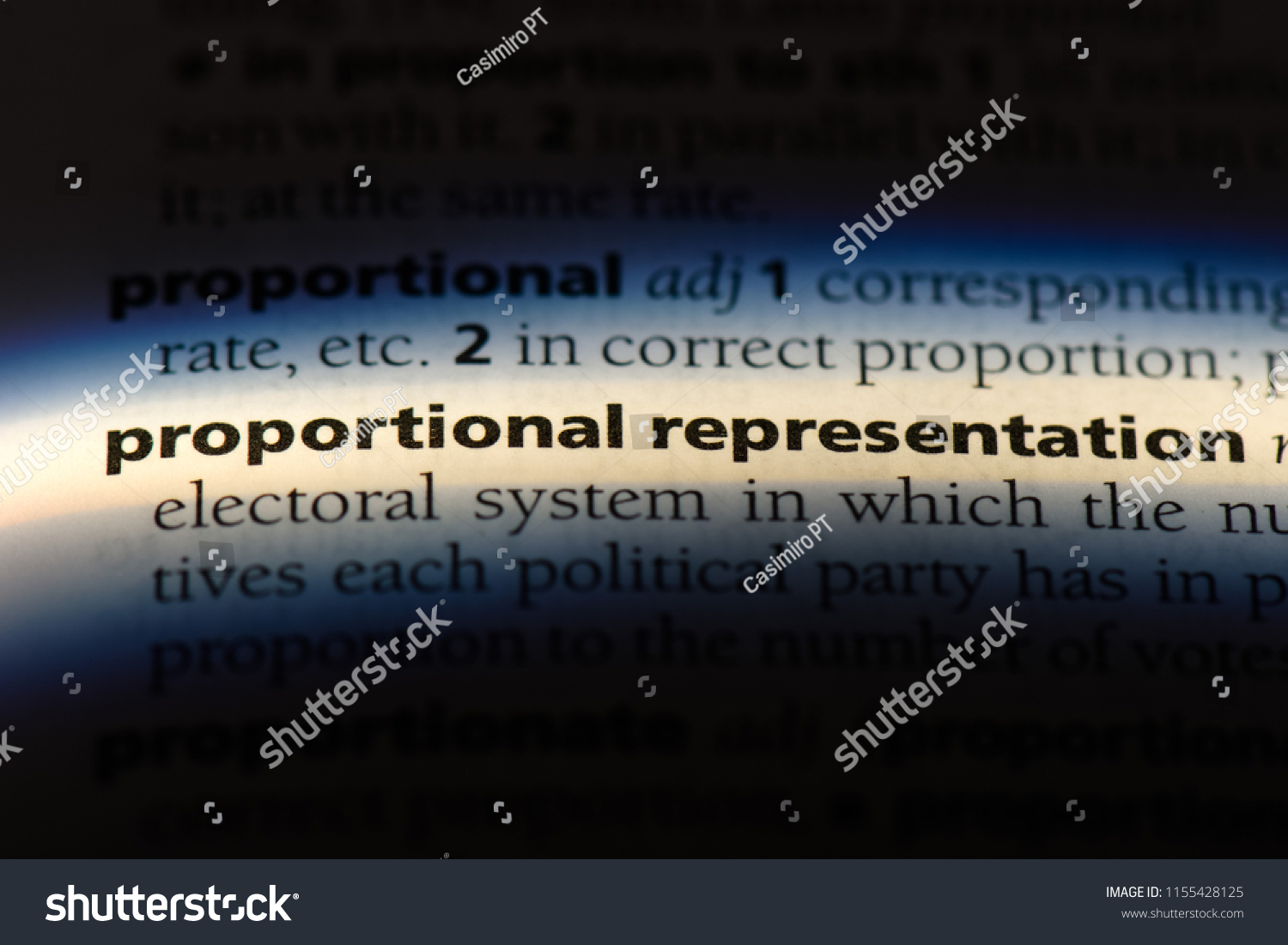 884 Proportional Representation Images Stock Photos Vectors   Stock Photo Proportional Representation Word In A Dictionary Proportional Representation Concept 1155428125 