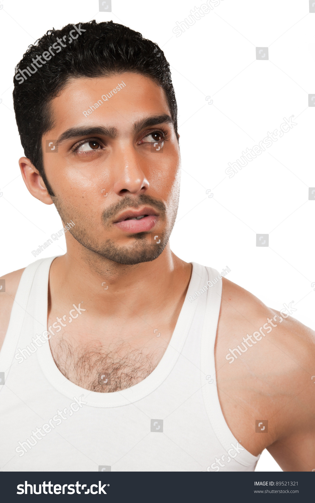 Protrait Handsome Man Wearing Vest Indian Stock Photo 89521321 ...